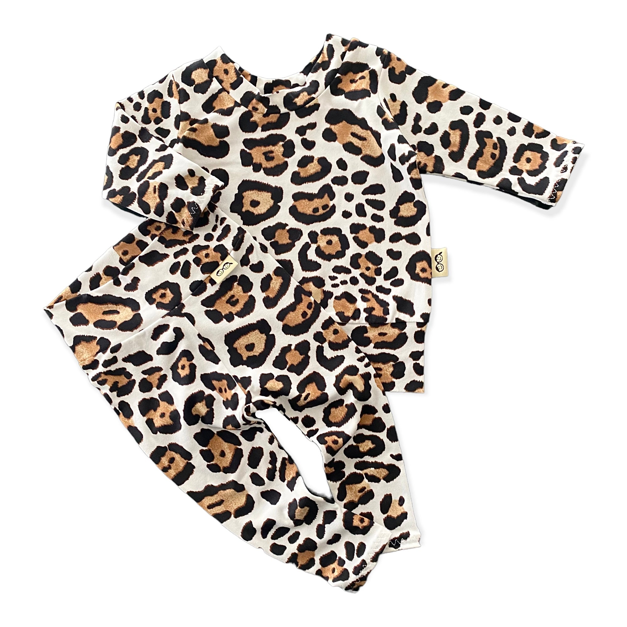 Ivory Leopard Lounge Set