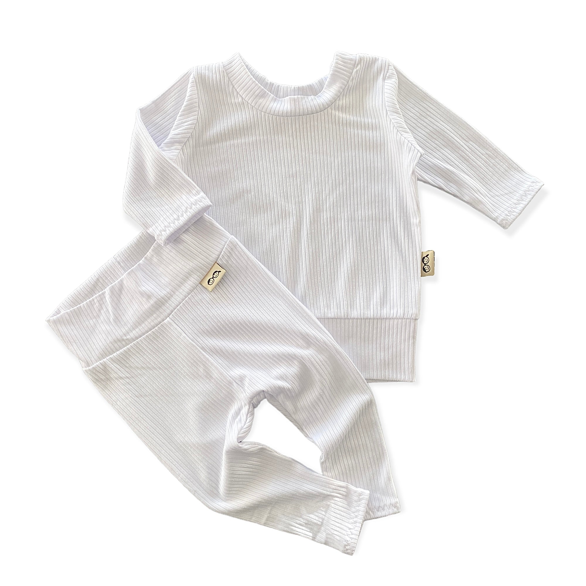 White Rib Dudis Lounge Set Skeleton