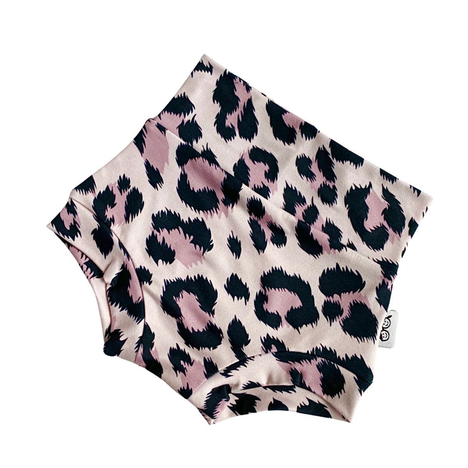 Peach Mauve Leopard Bummies and/or Headbands