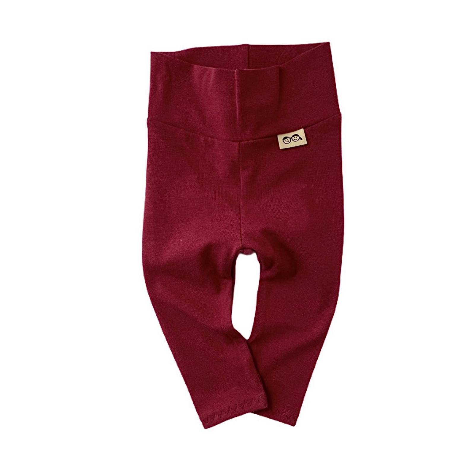 Burgundy Leggings and/or Beanie Knot Hat