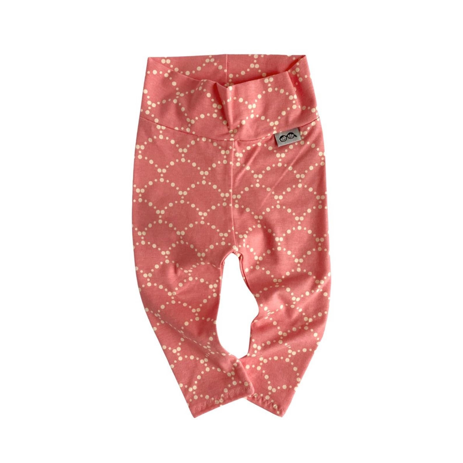 Ripples Pink Leggings and/or Beanie Knot Hat