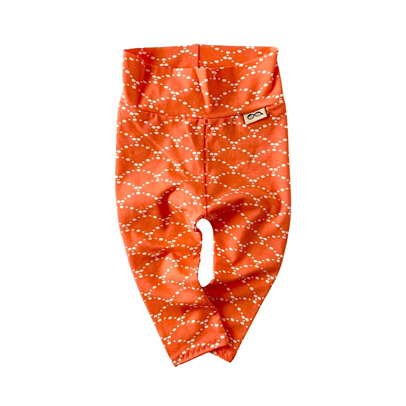 Ripples Coral Leggings