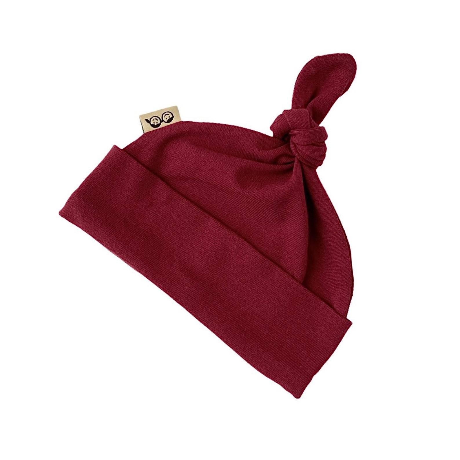 Burgundy Leggings and/or Beanie Knot Hat