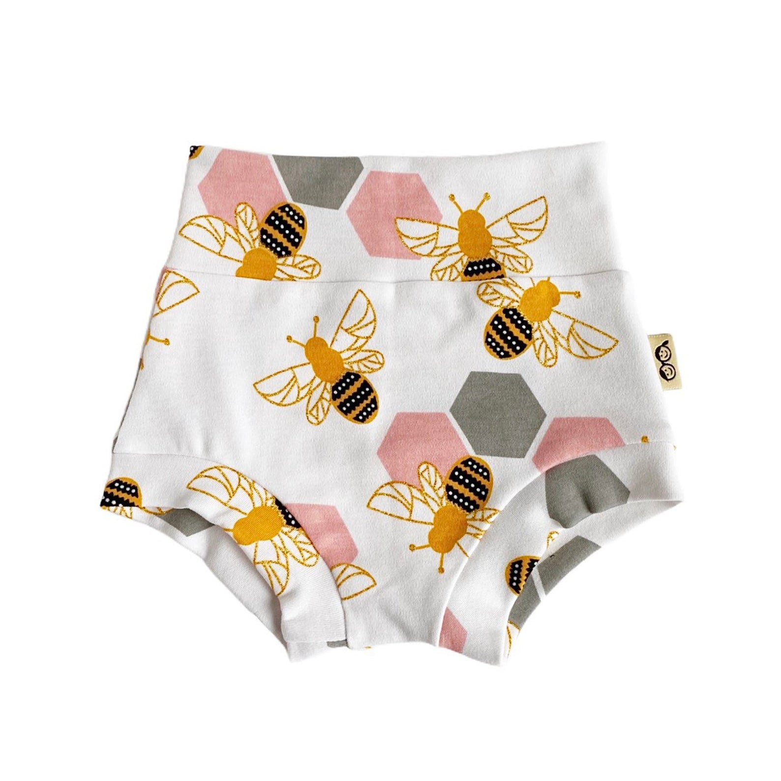 Bee Print Bummies and/or Headbands