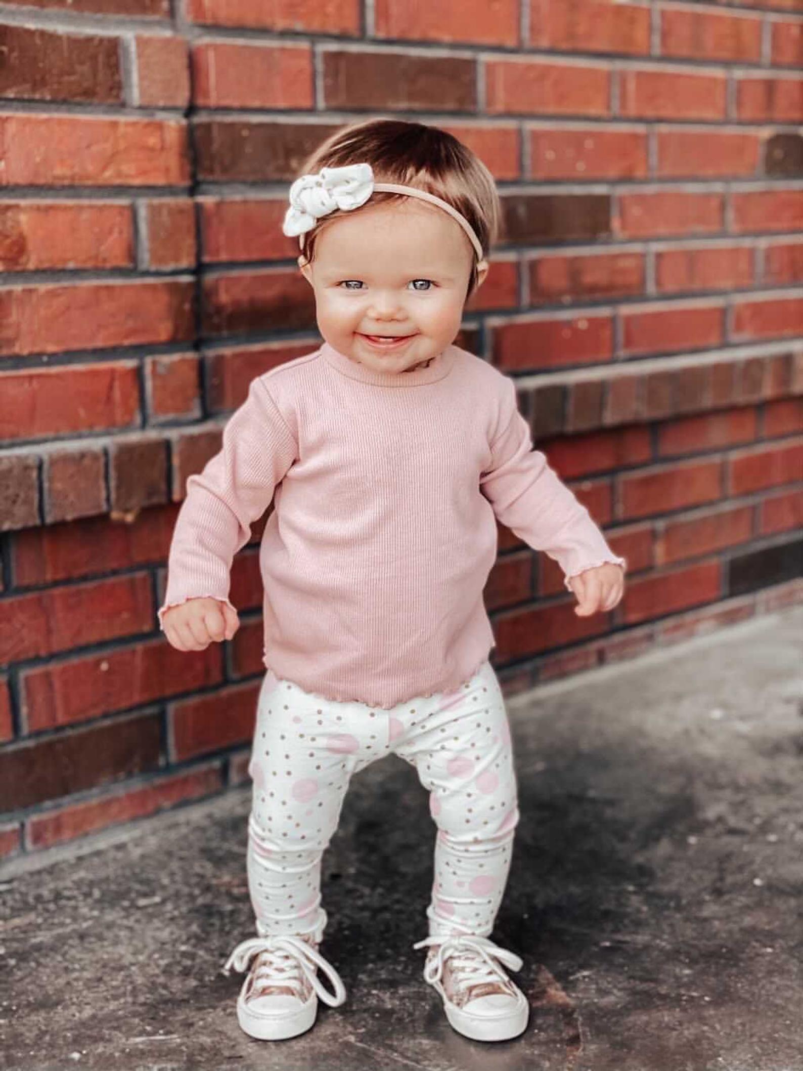 Pastel Polka Dot Leggings and/or Headbands