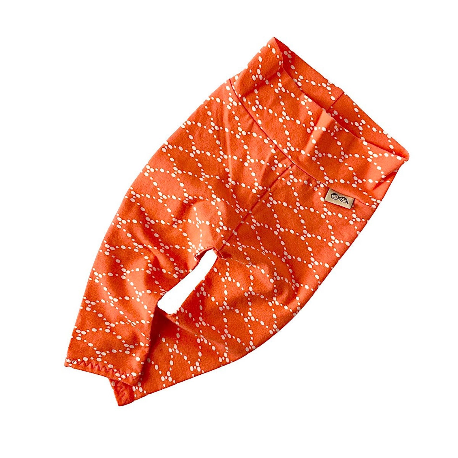 Ripples Coral Leggings