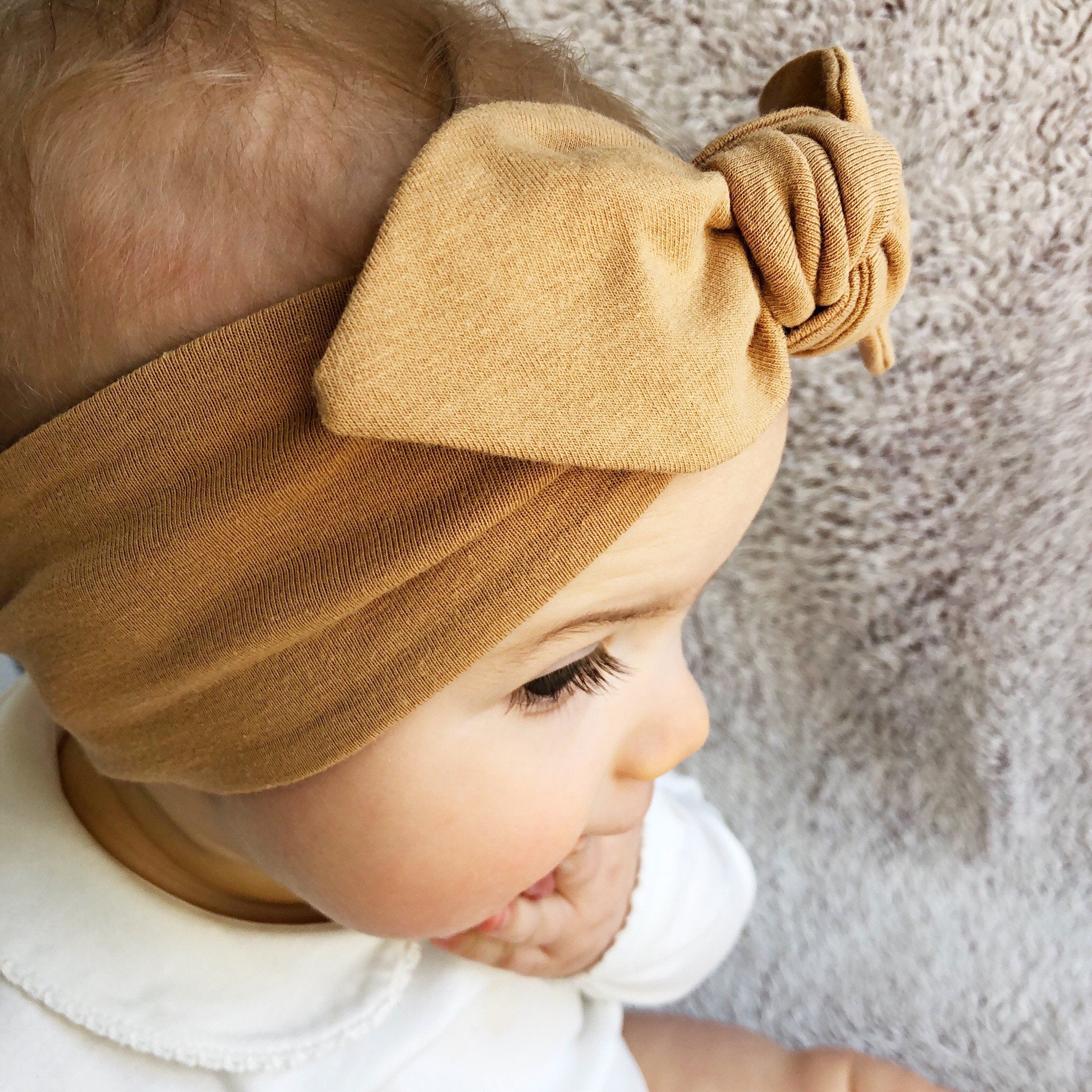 Champagne, Camel, Mocha - Top Knot Headbands