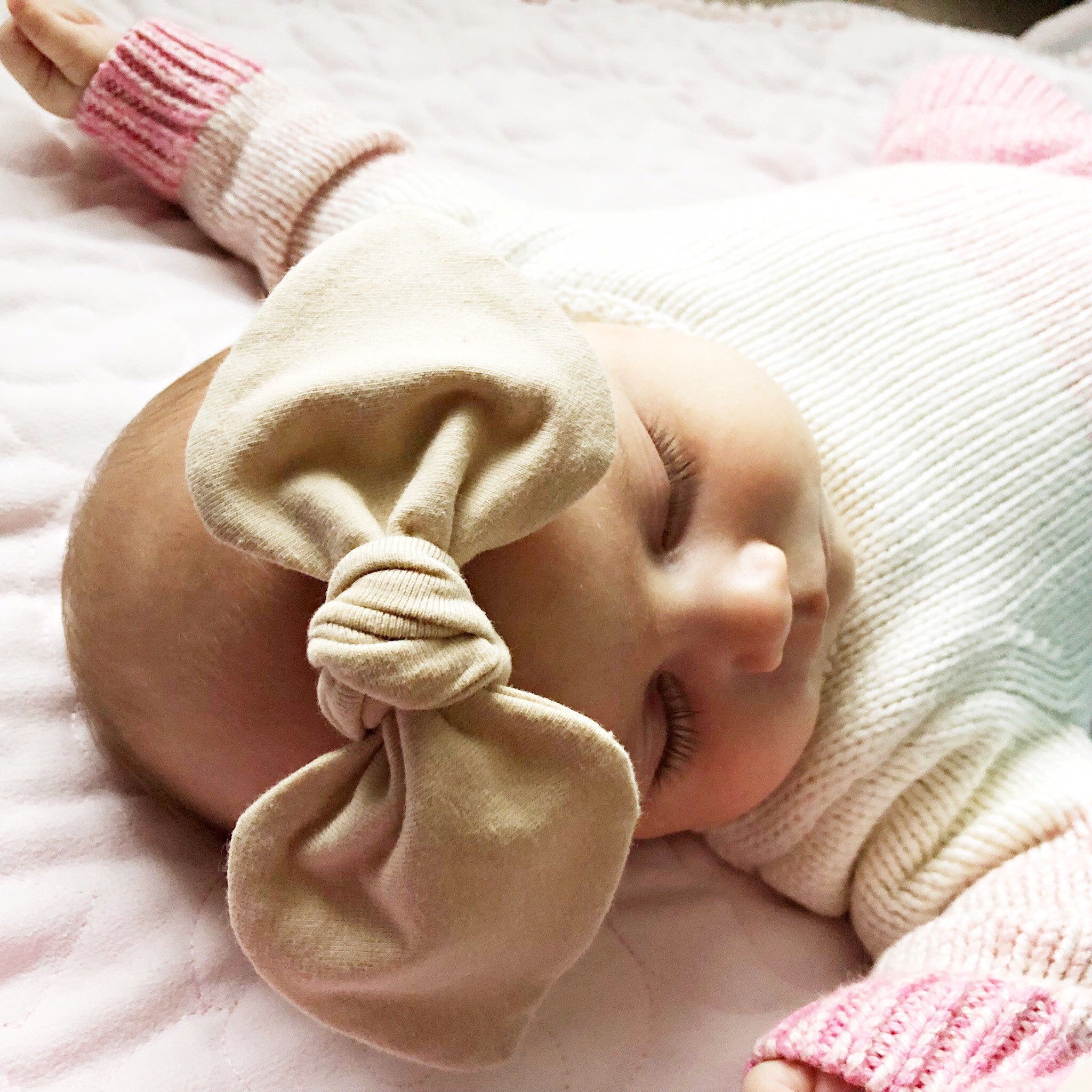 Champagne, Camel, Mocha - Top Knot Headbands