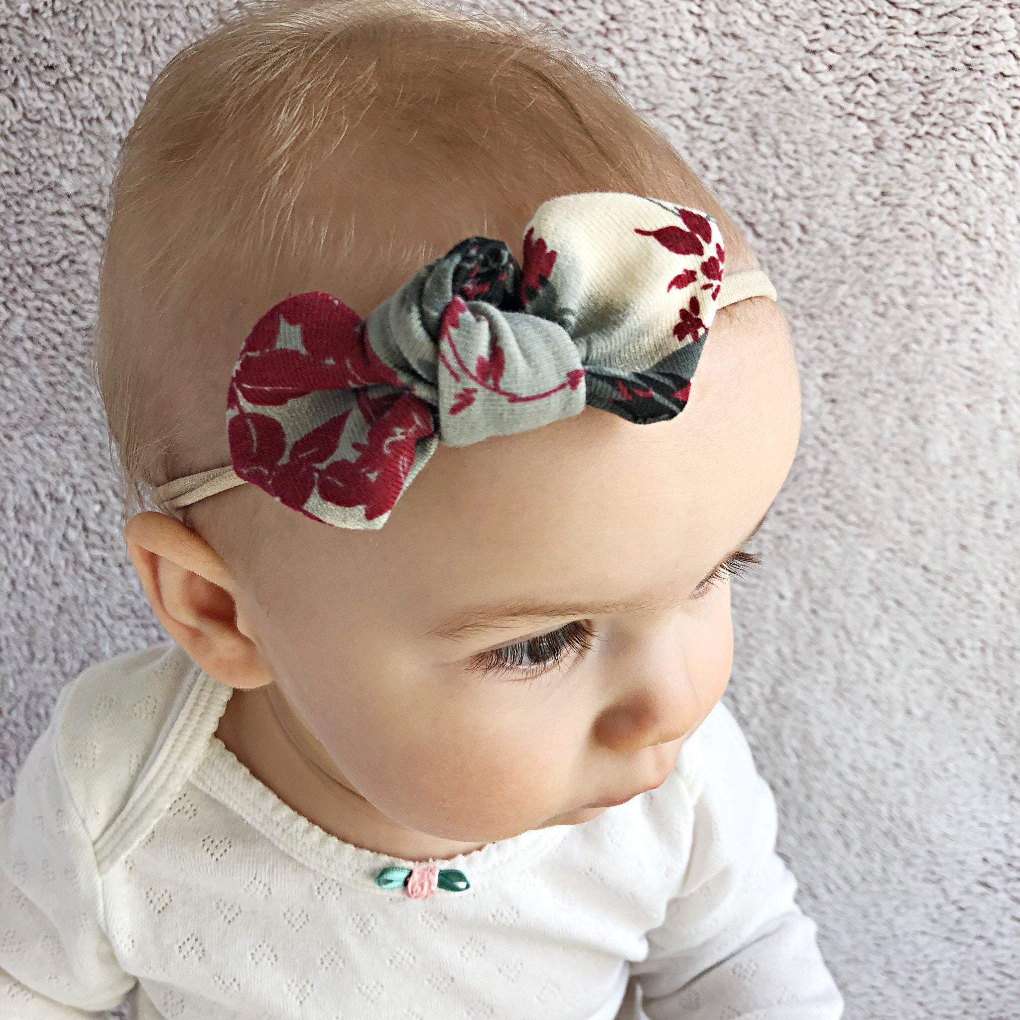 Organic Floral Leggings and/or Headbands