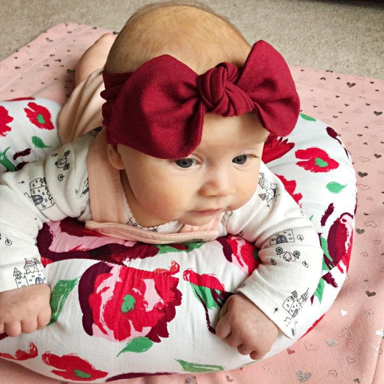 Yellow Mustard, Burgundy Red, Dark Olive - Top Knot Headbands