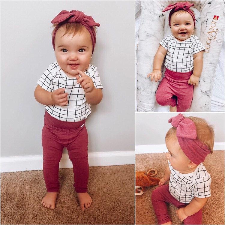 Heather Marsala Leggings and/or Headbands