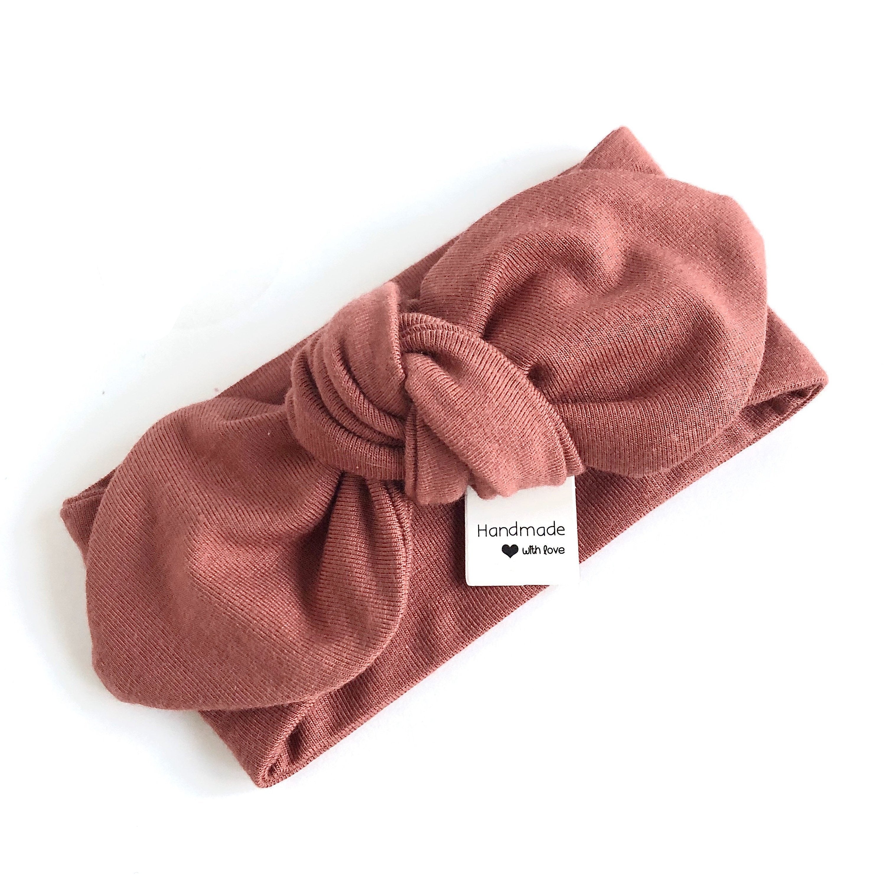 Rose, Marsala, Burgundy - Top Knot Headbands