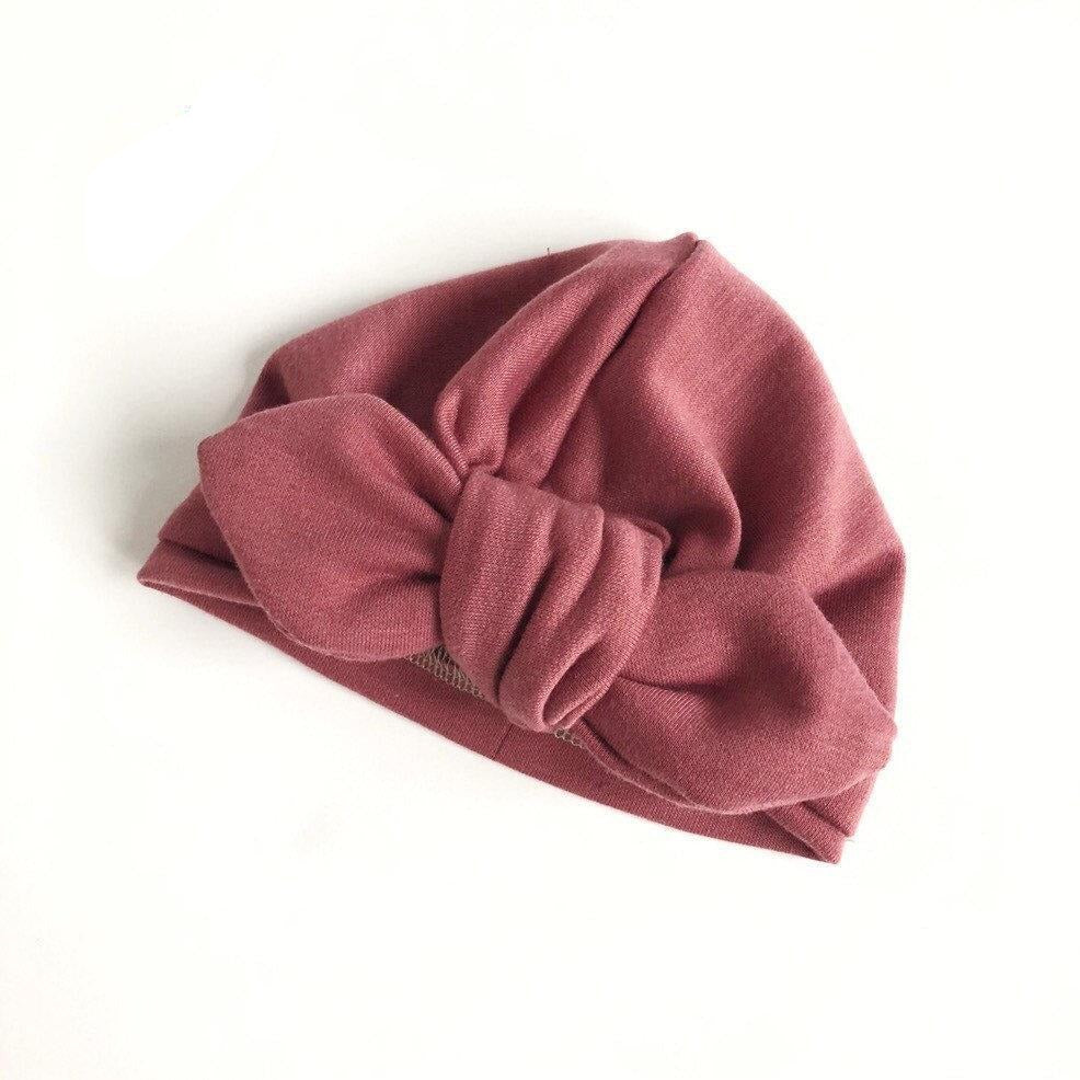 Dusty Marsala Turban Hat