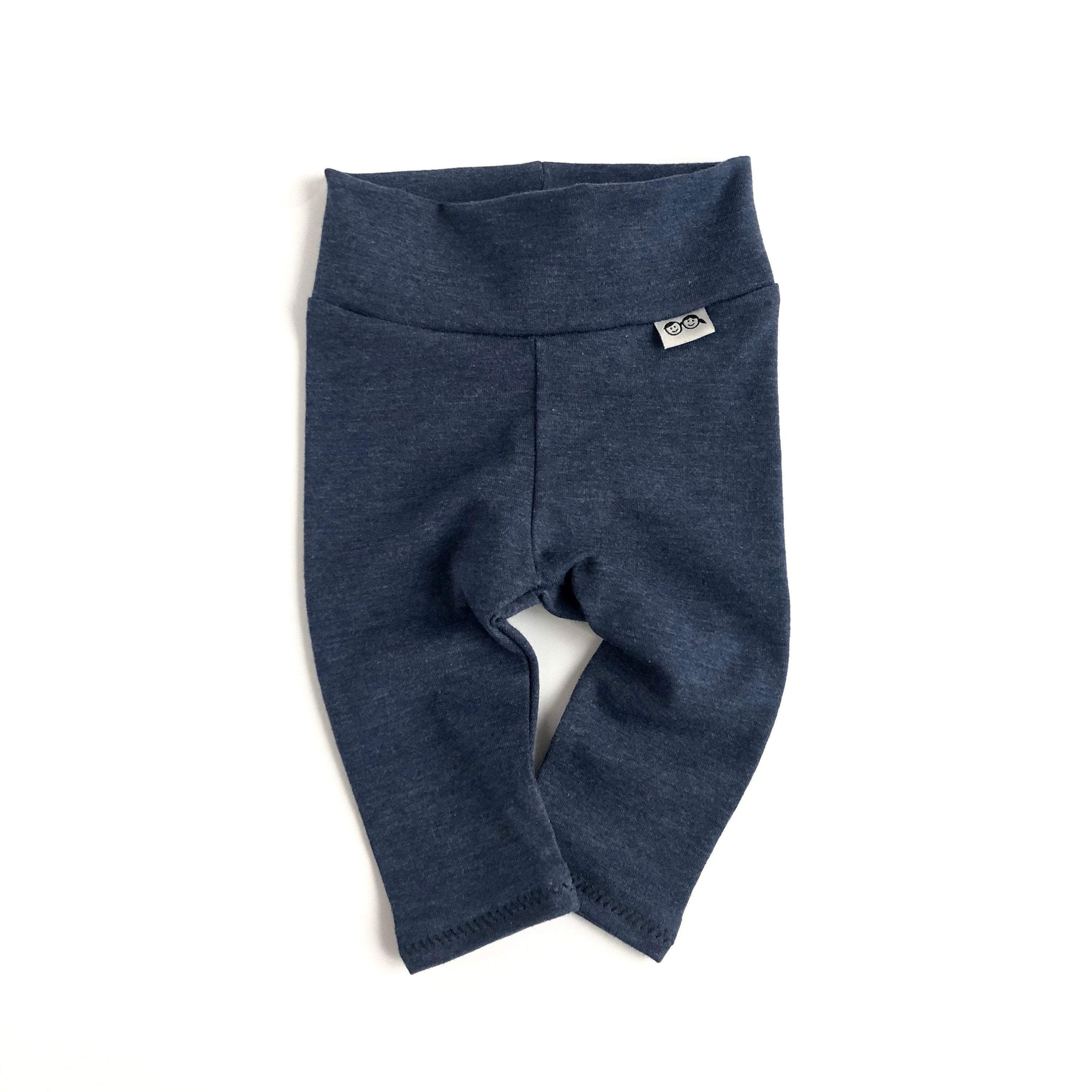 Heather Navy Leggings and/or Beanie Knot Hat