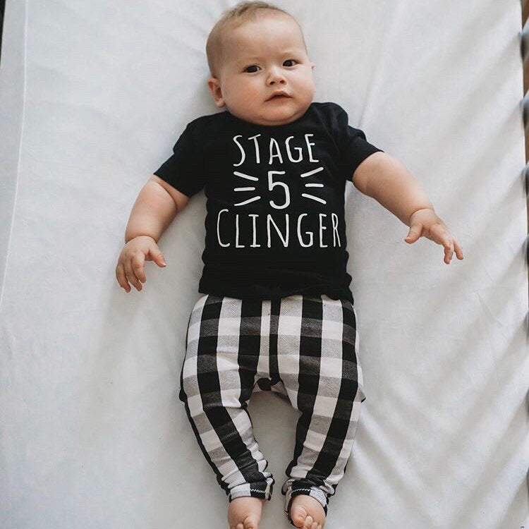 Black and White Plaid Plaid Leggings and/or Beanie Knot Hat