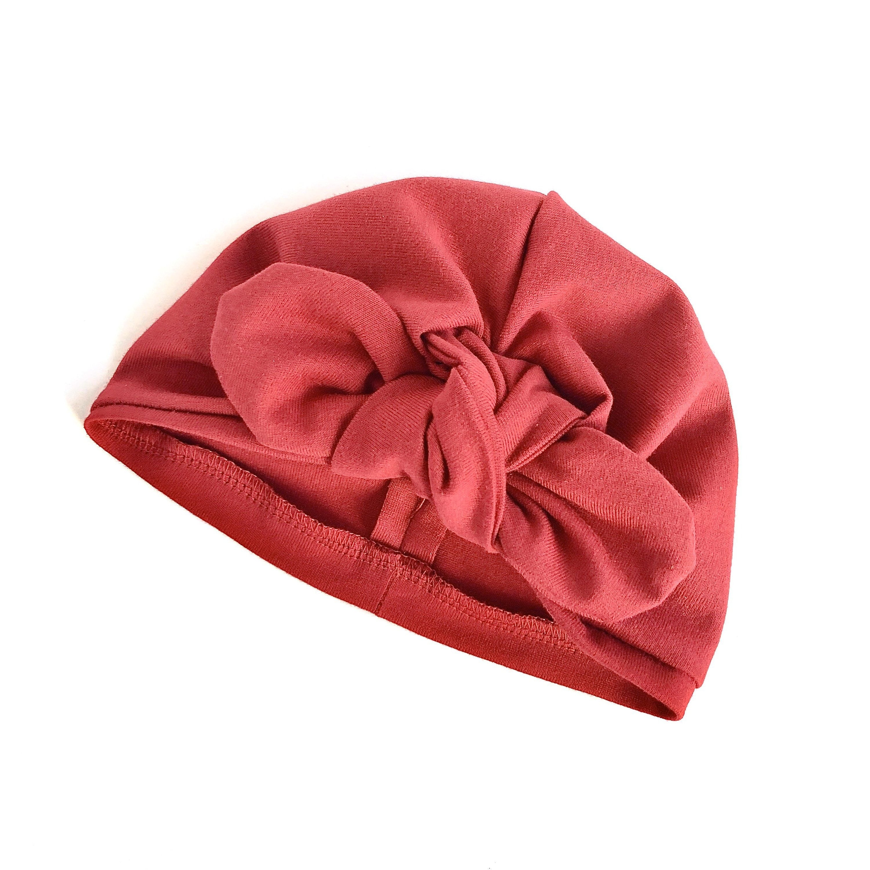 Red - Turban Hat