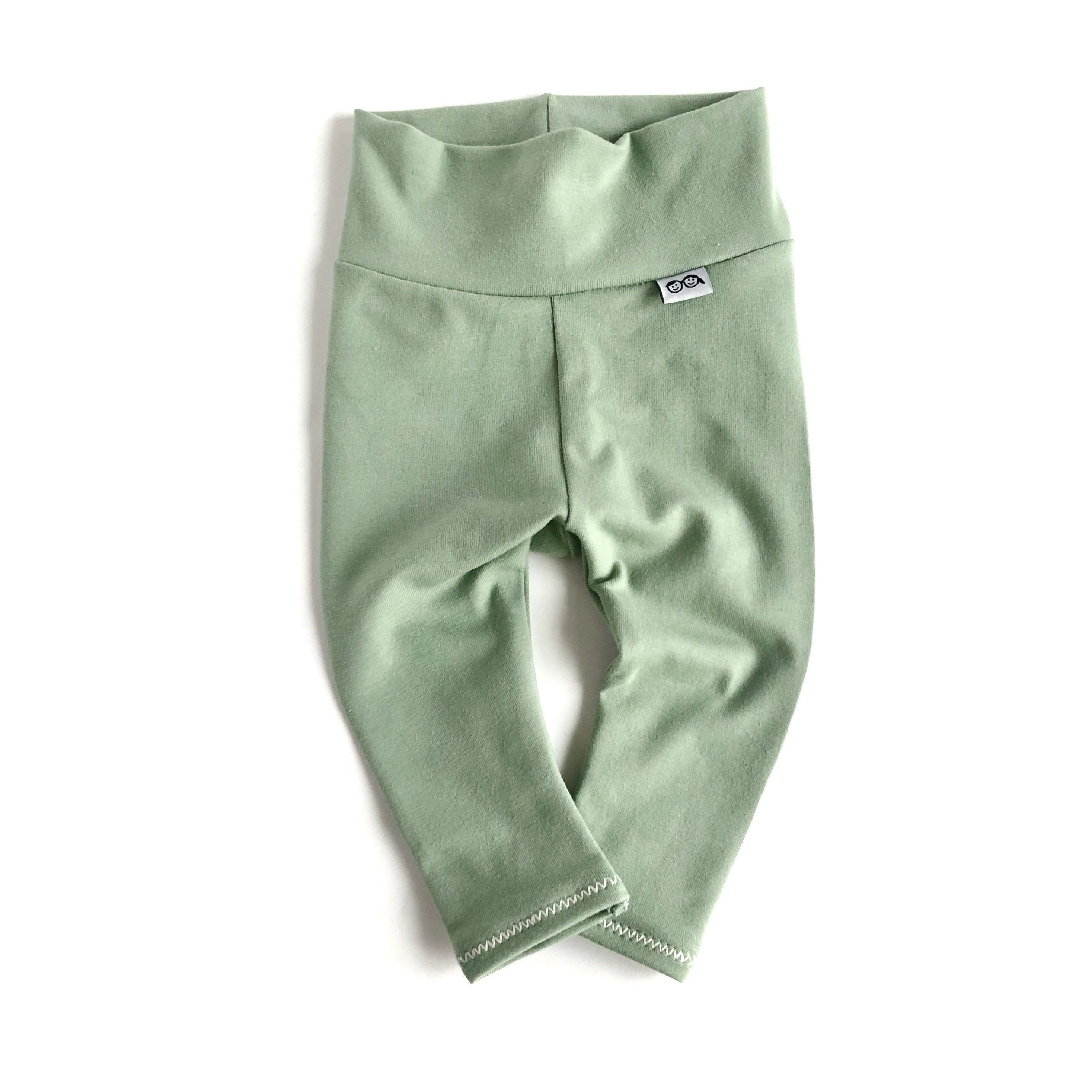 Sage Green Leggings and/or Beanie Knot Hat
