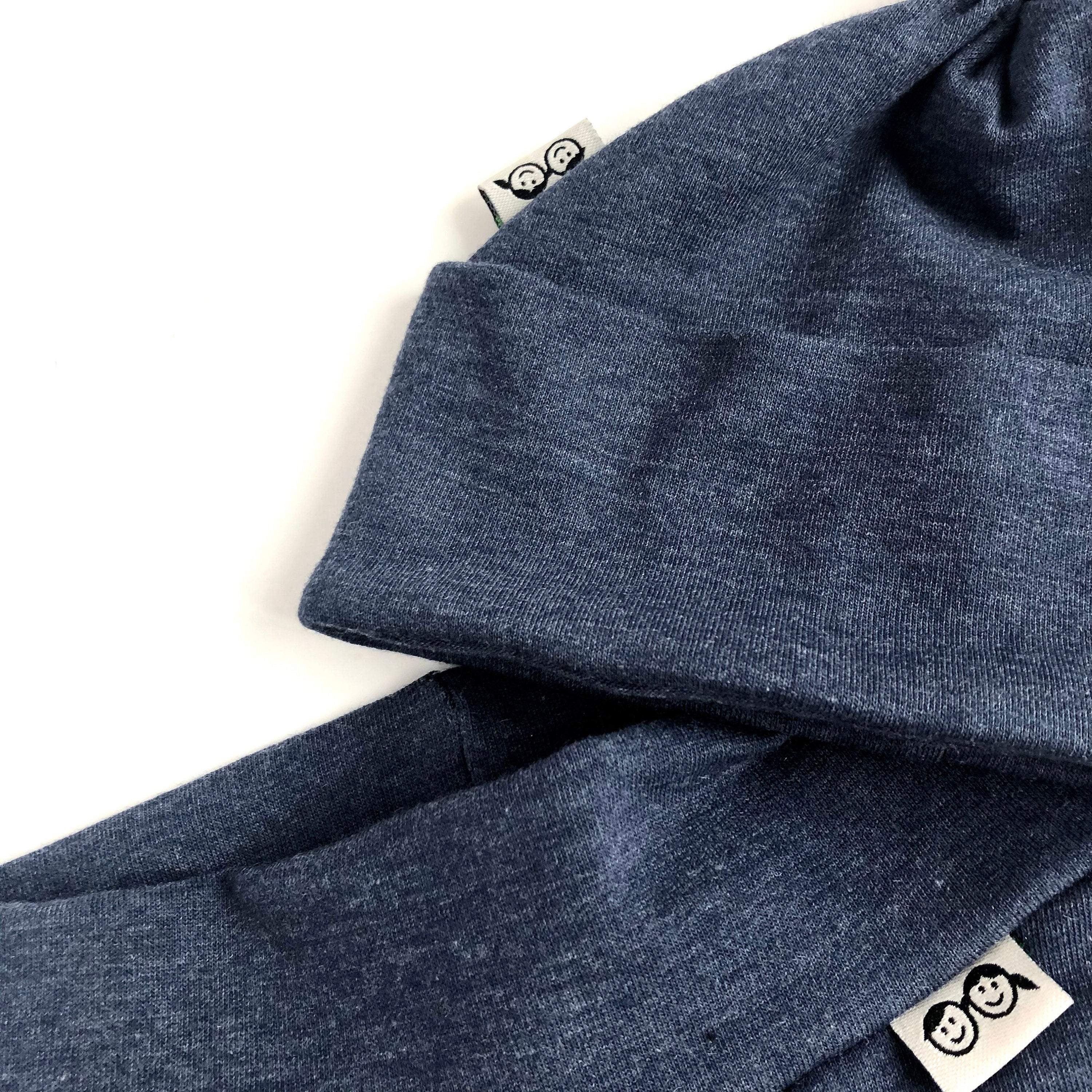 Heather Navy Leggings and/or Beanie Knot Hat