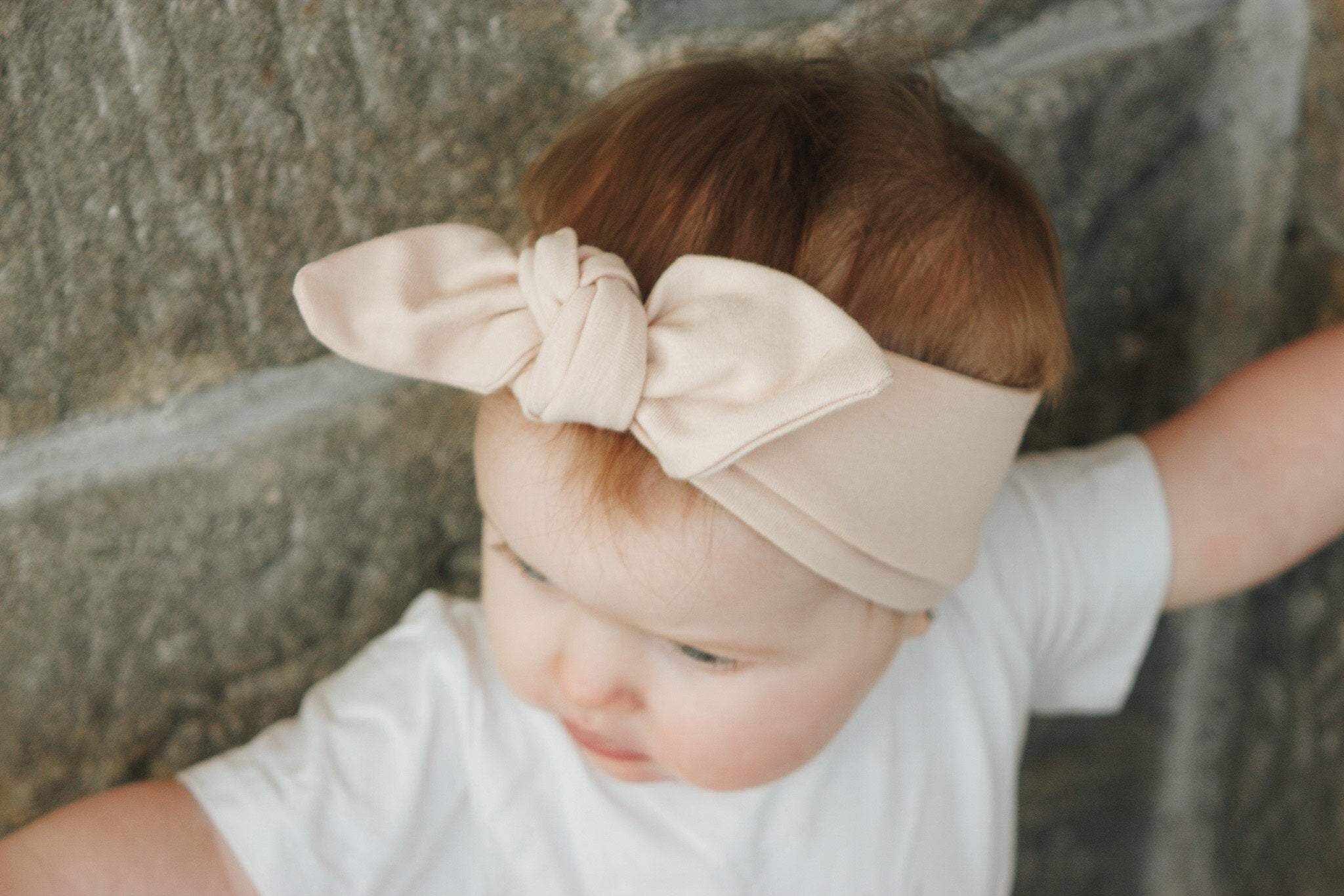 Nude, Heather Ivory, Blush - Top Knot Headbands