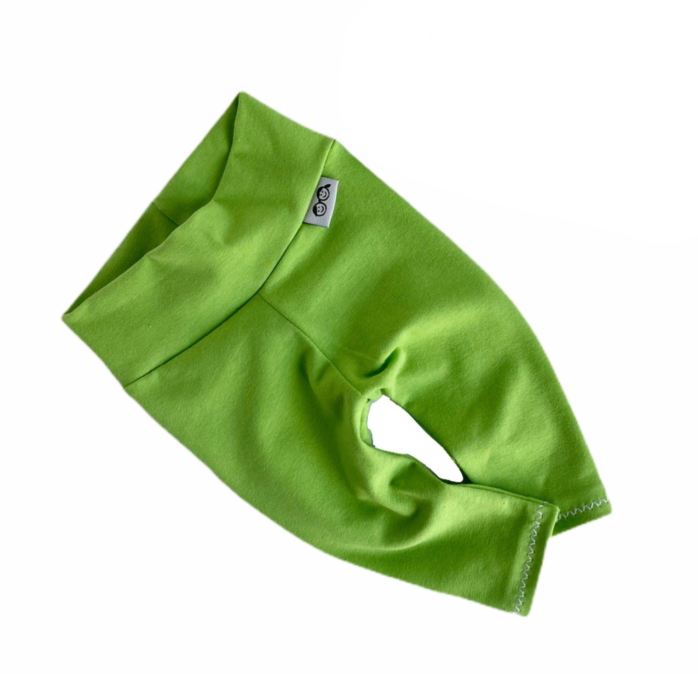 Lime Green Leggings and/or Beanie Knot Hat