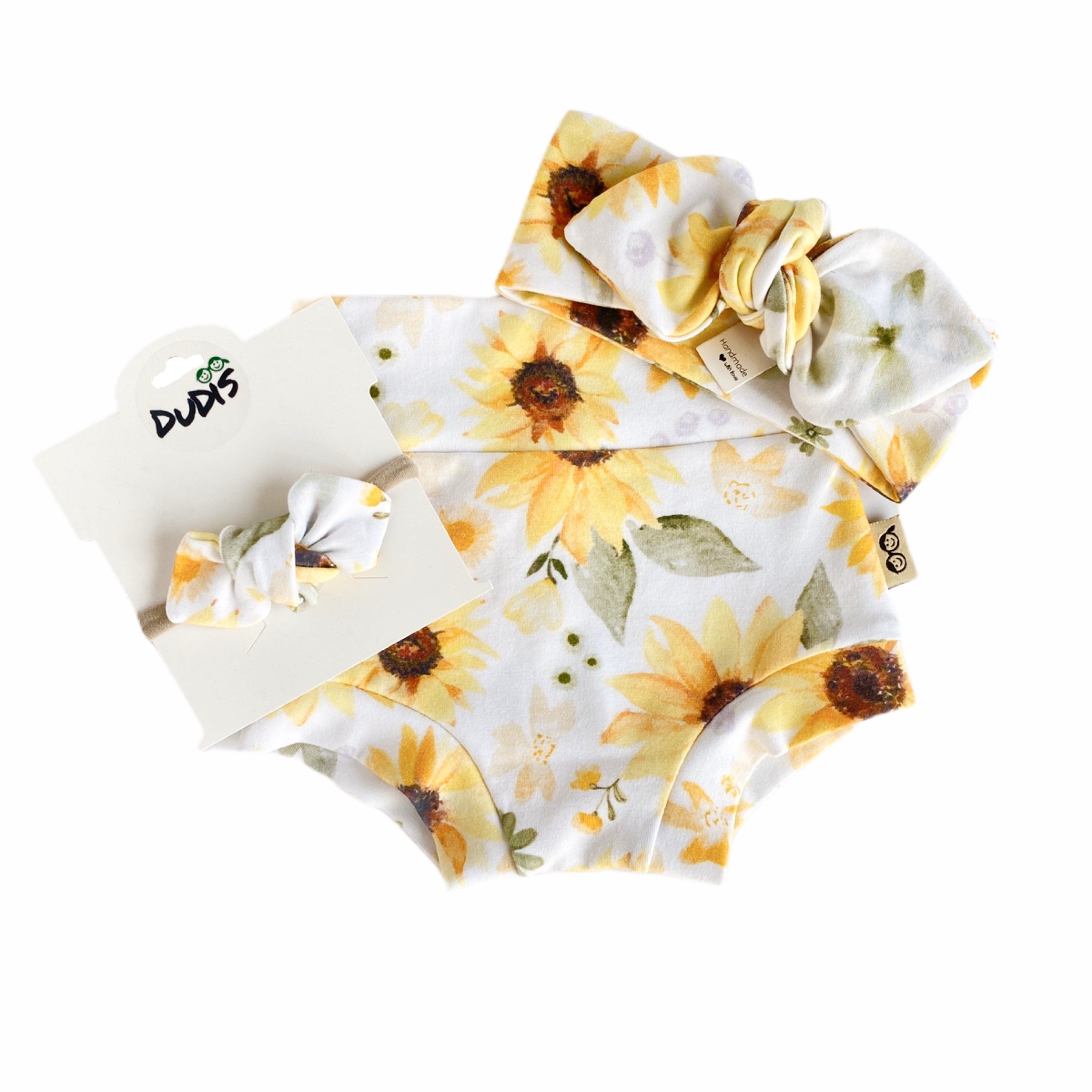 Sunflowers Bummies and/or Headbands