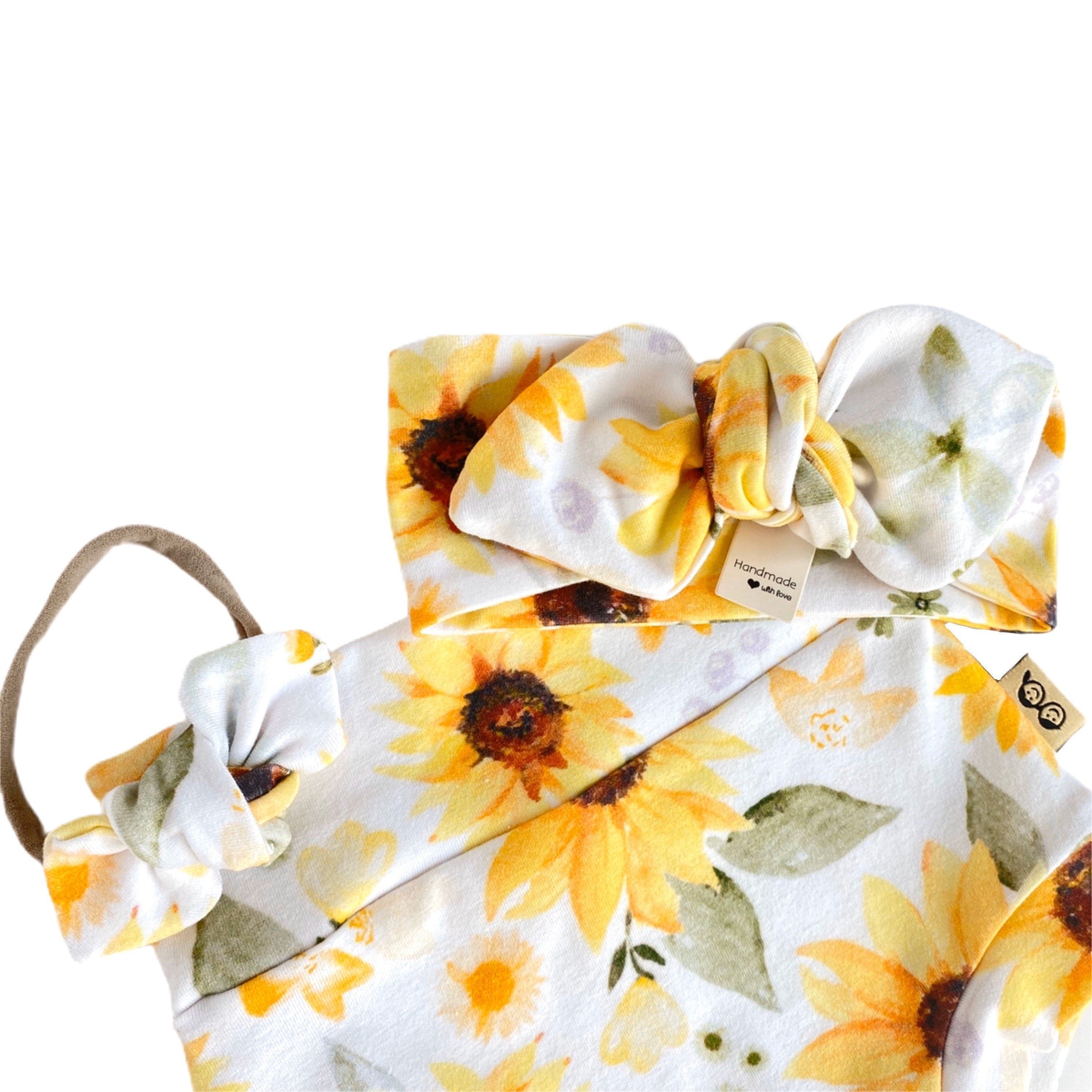 Sunflowers Bummies and/or Headbands