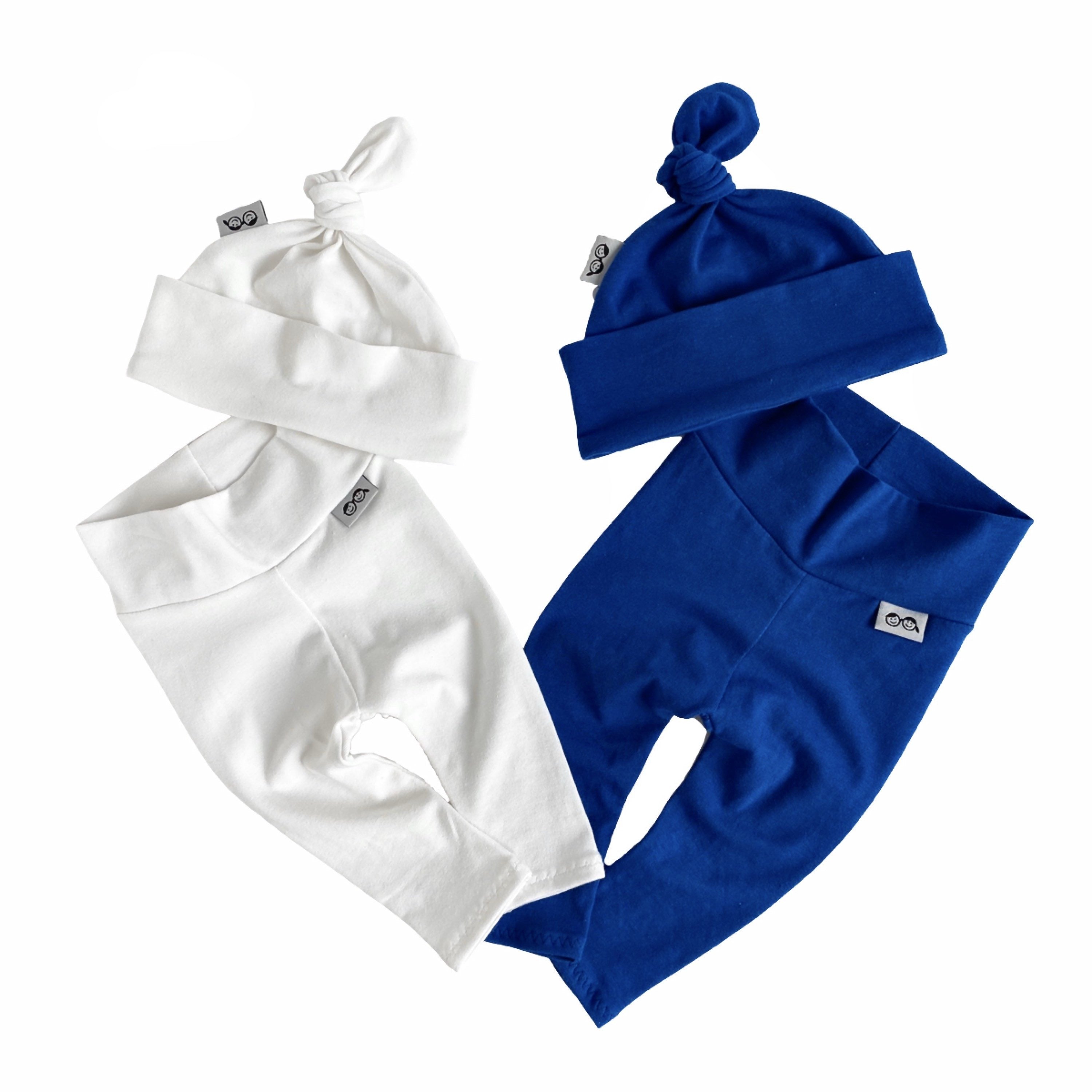 Royal Blue Leggings and/or Beanie Knot Hat