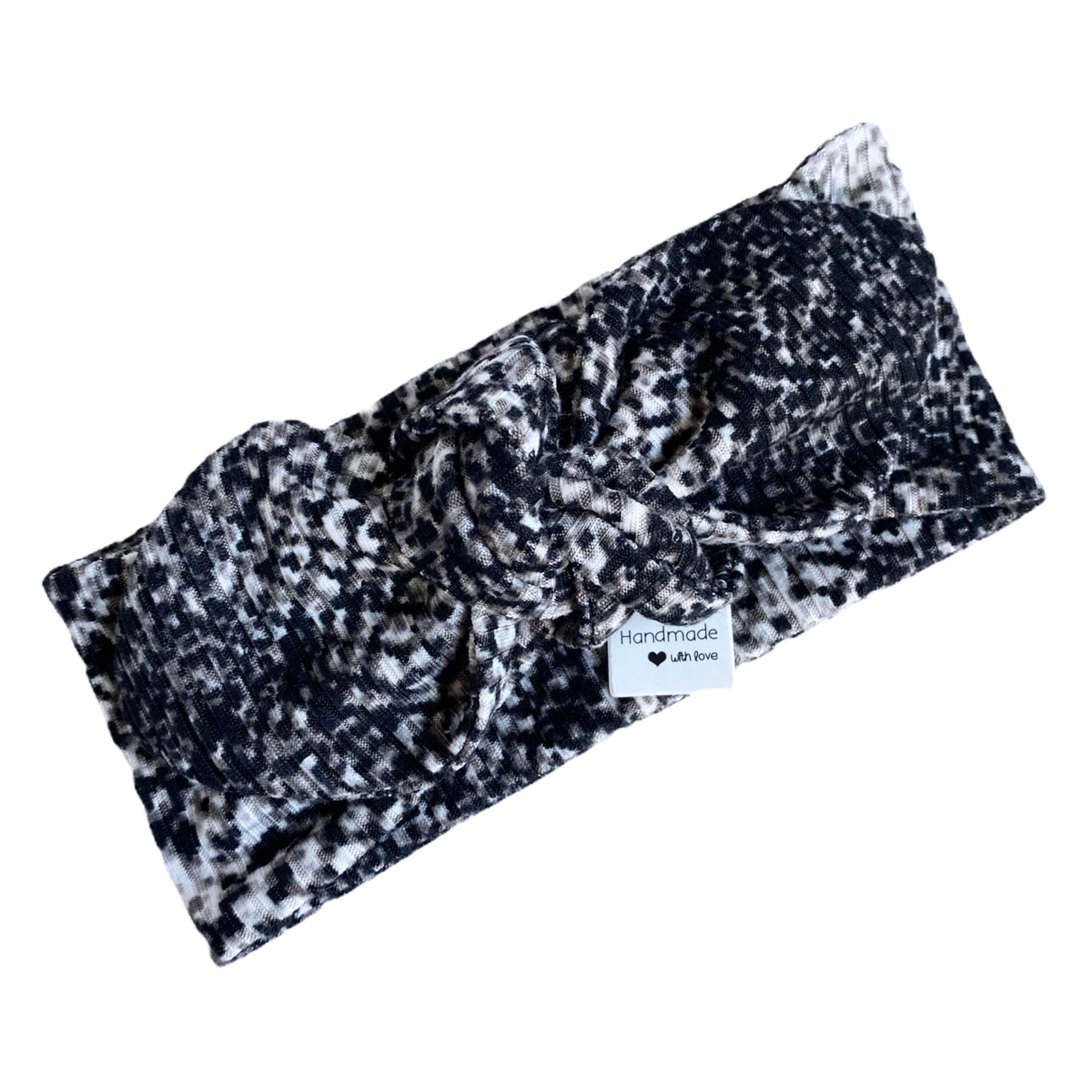 Snake, Leopard, Zebra Rib - Top Knot Headbands