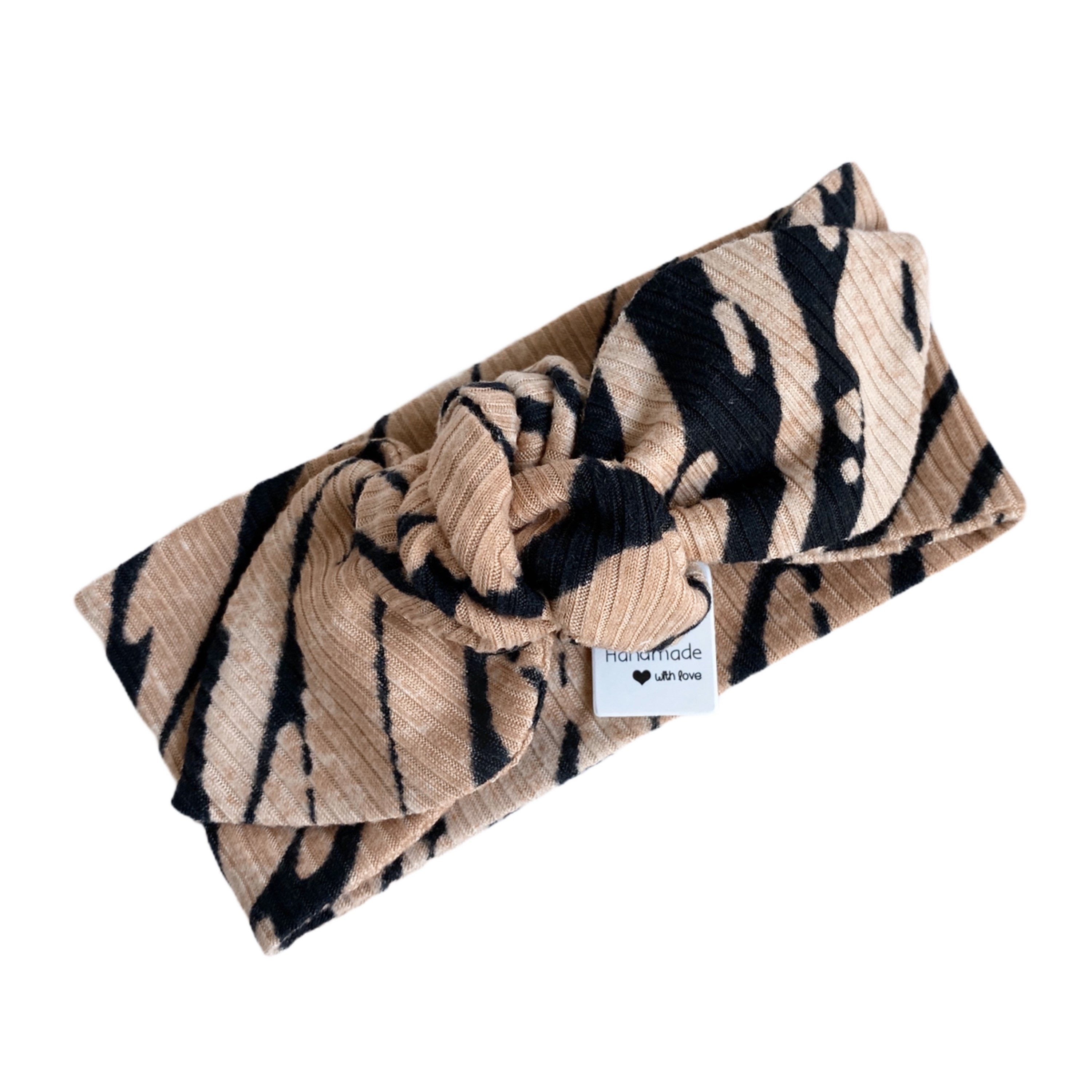 Snake, Leopard, Zebra Rib - Top Knot Headbands