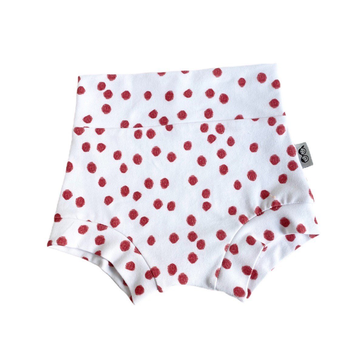 Burgundy Random Polka Dot Bummies and/or Headbands