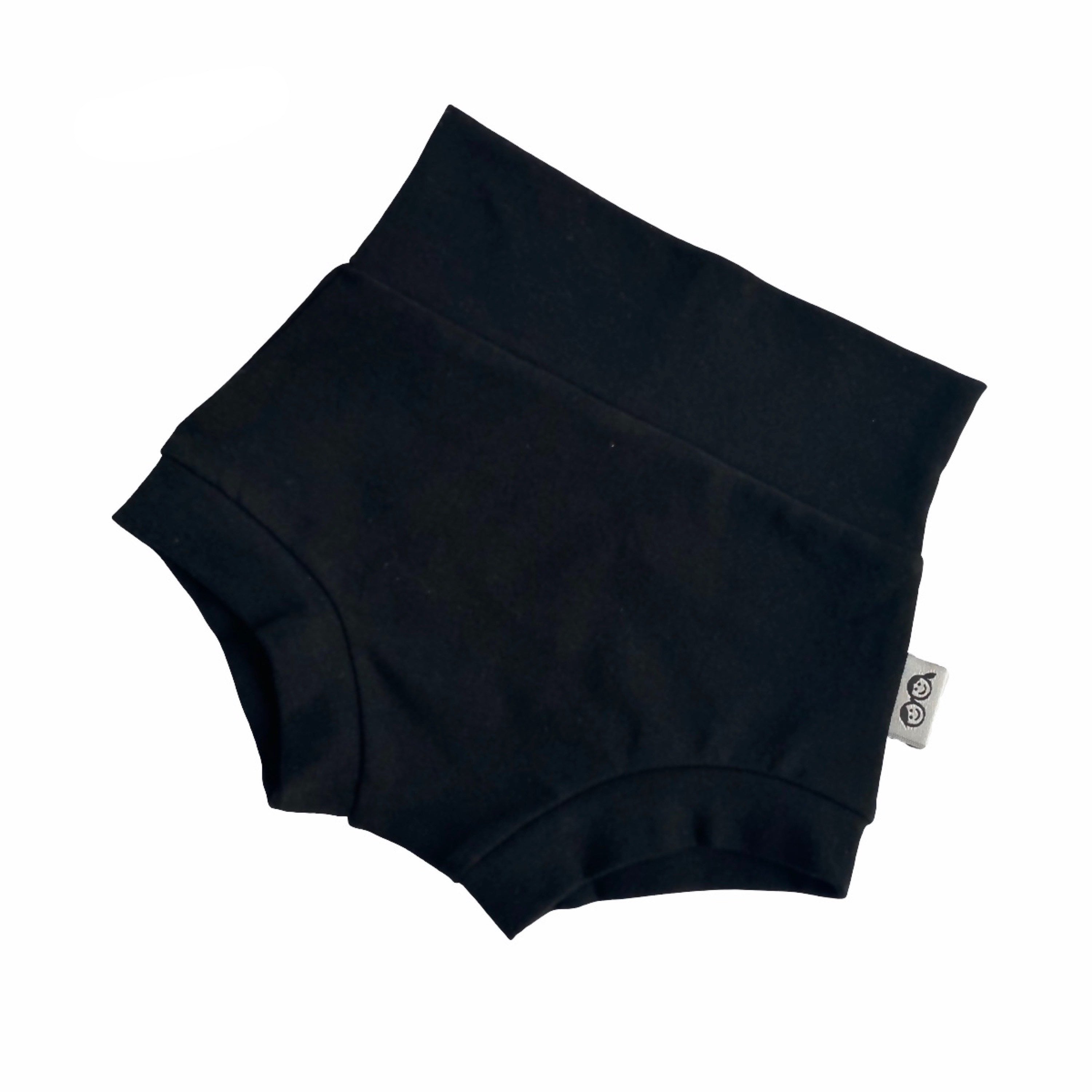Solid Black Bummies