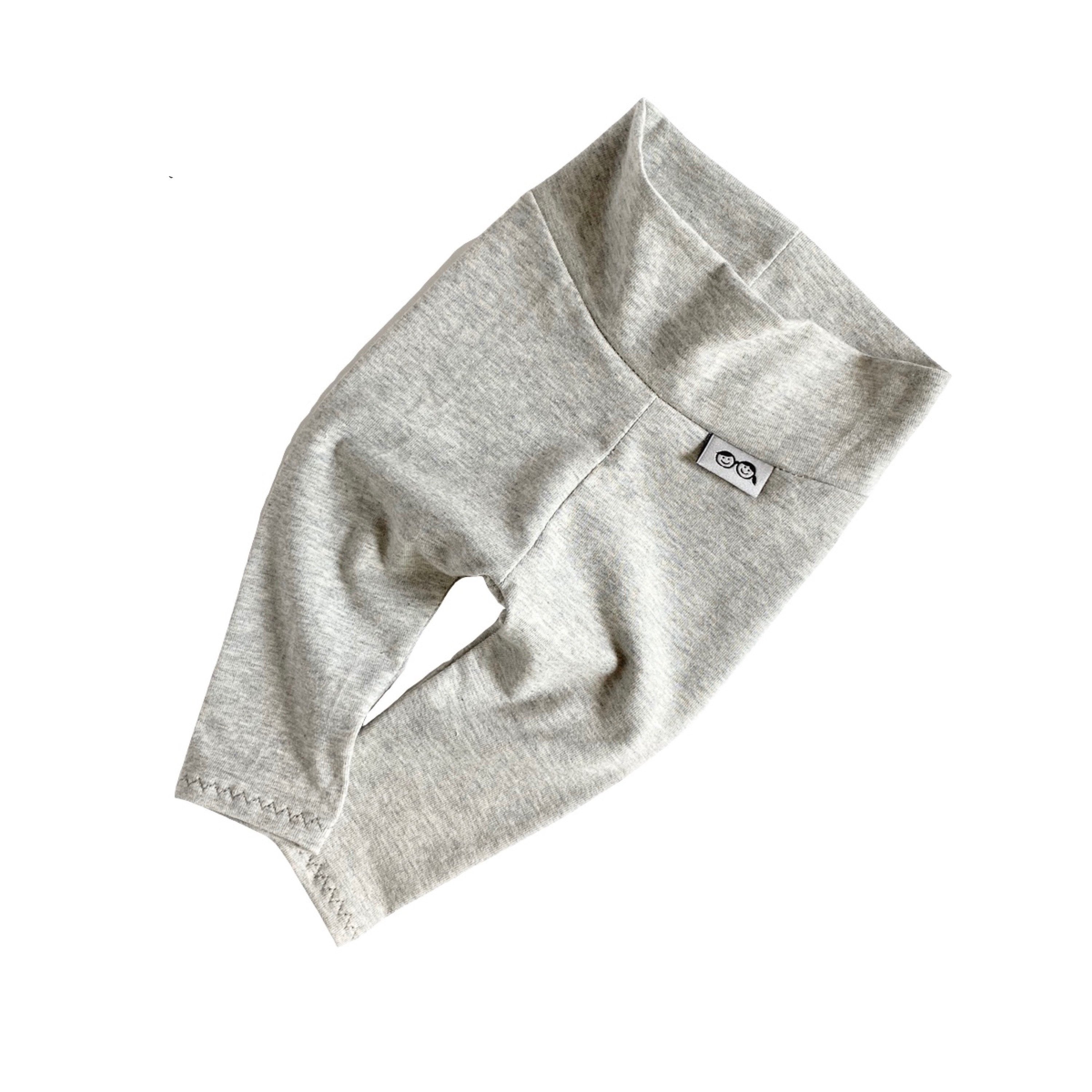 Light Heather Grey Leggings and/or Beanie Knot Hat