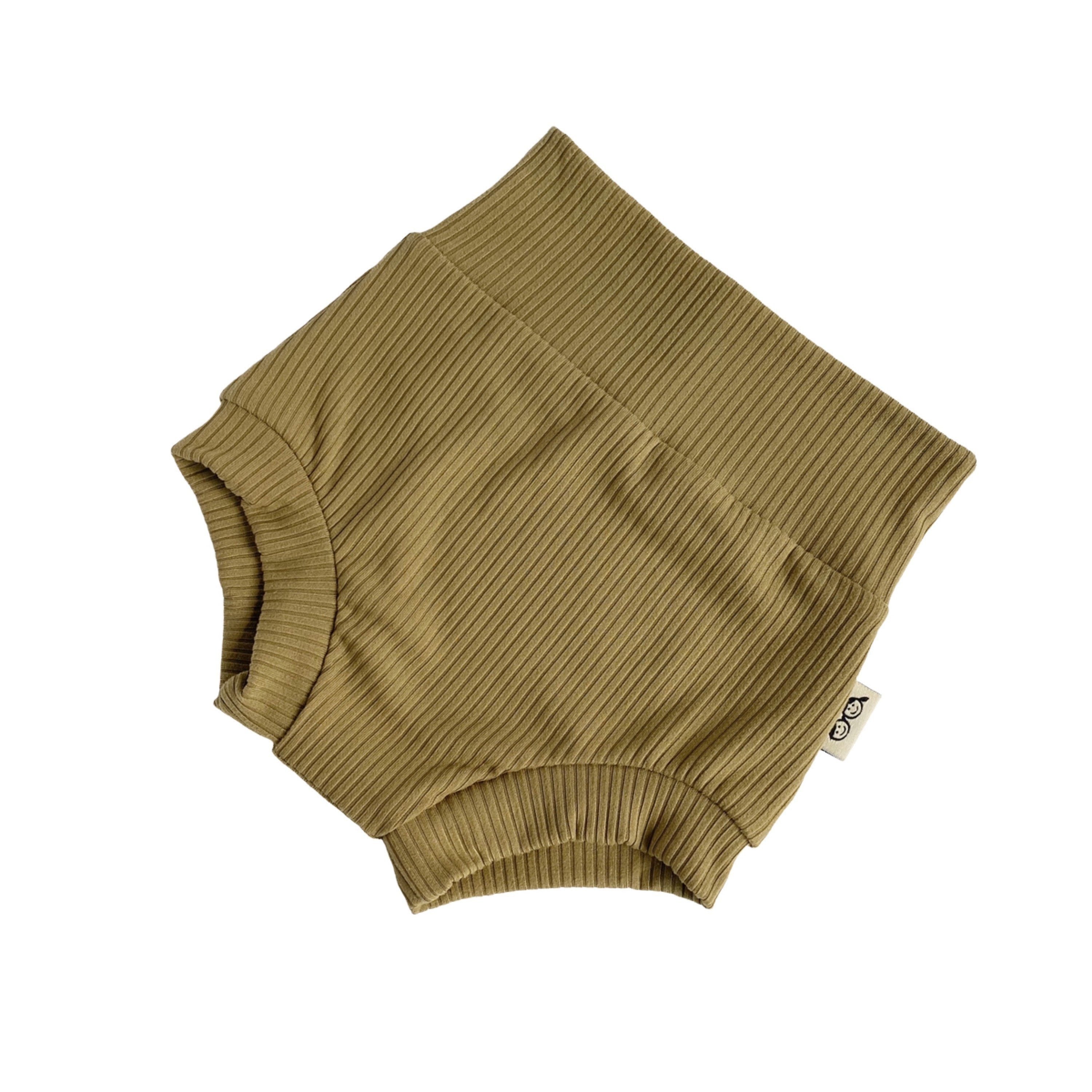 Vintage Olive Rib Bummies and/or Headbands