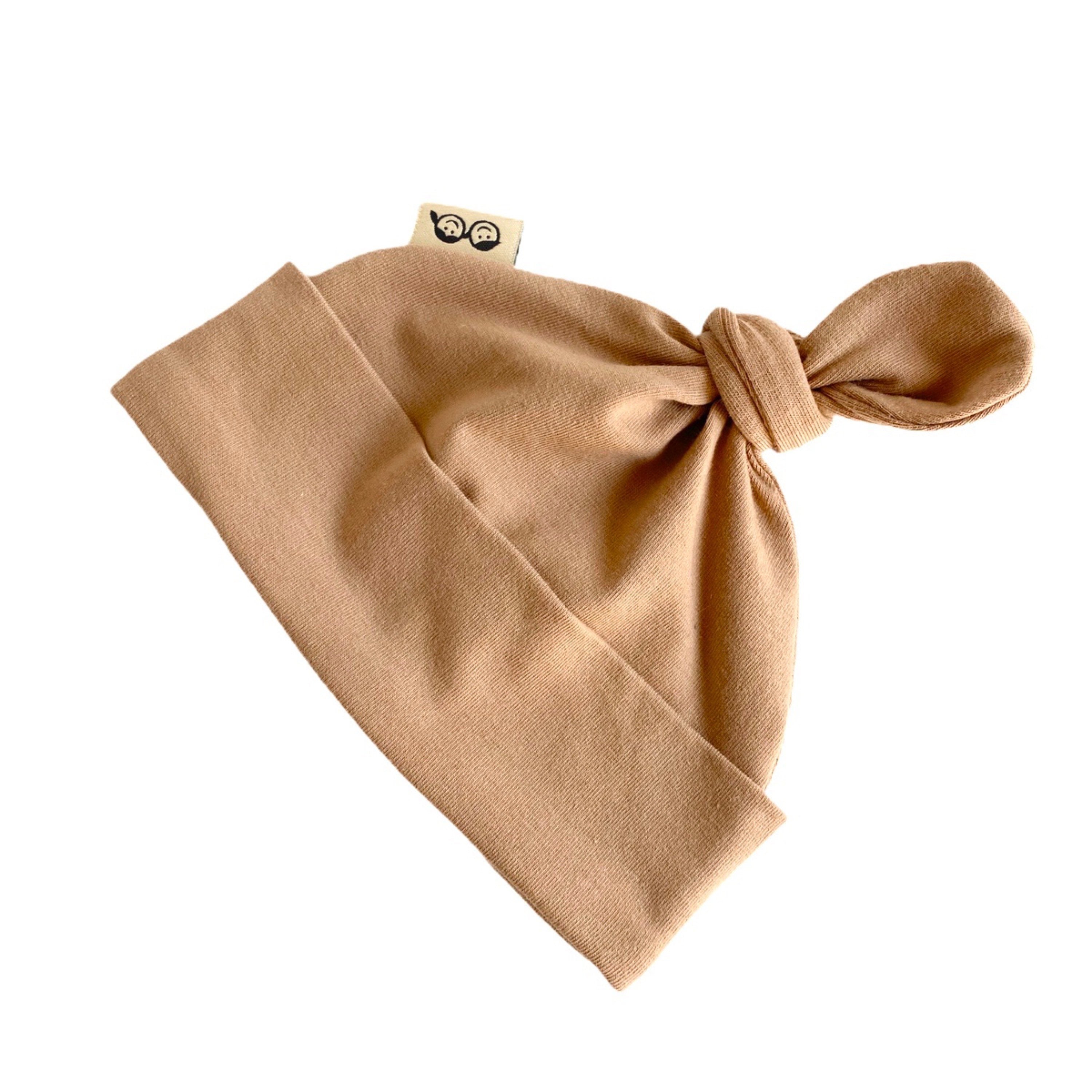 Camel Brown Leggings and/or Knot Beanie Hat