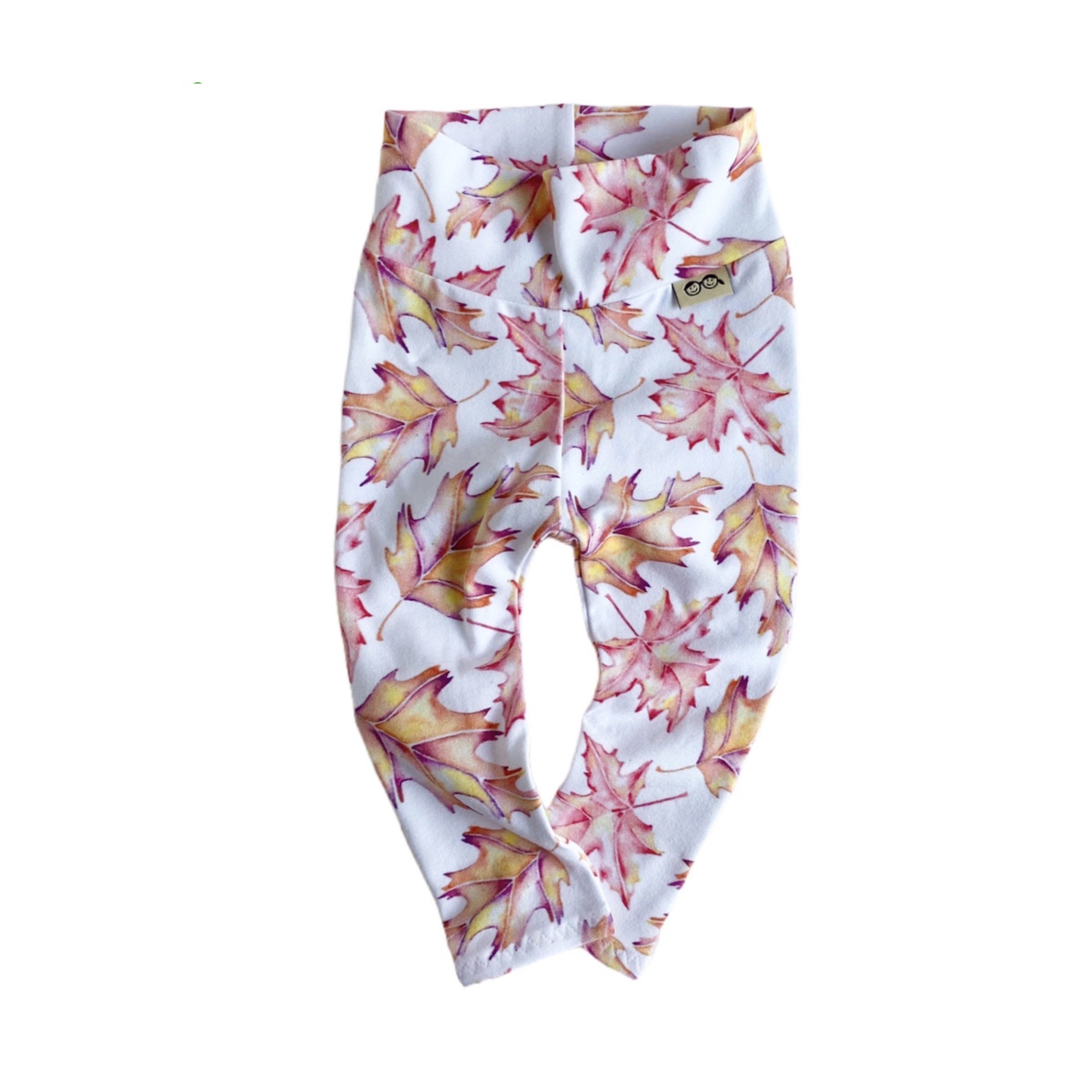 Fall Maple Leafs Print Leggings and/or Headbands