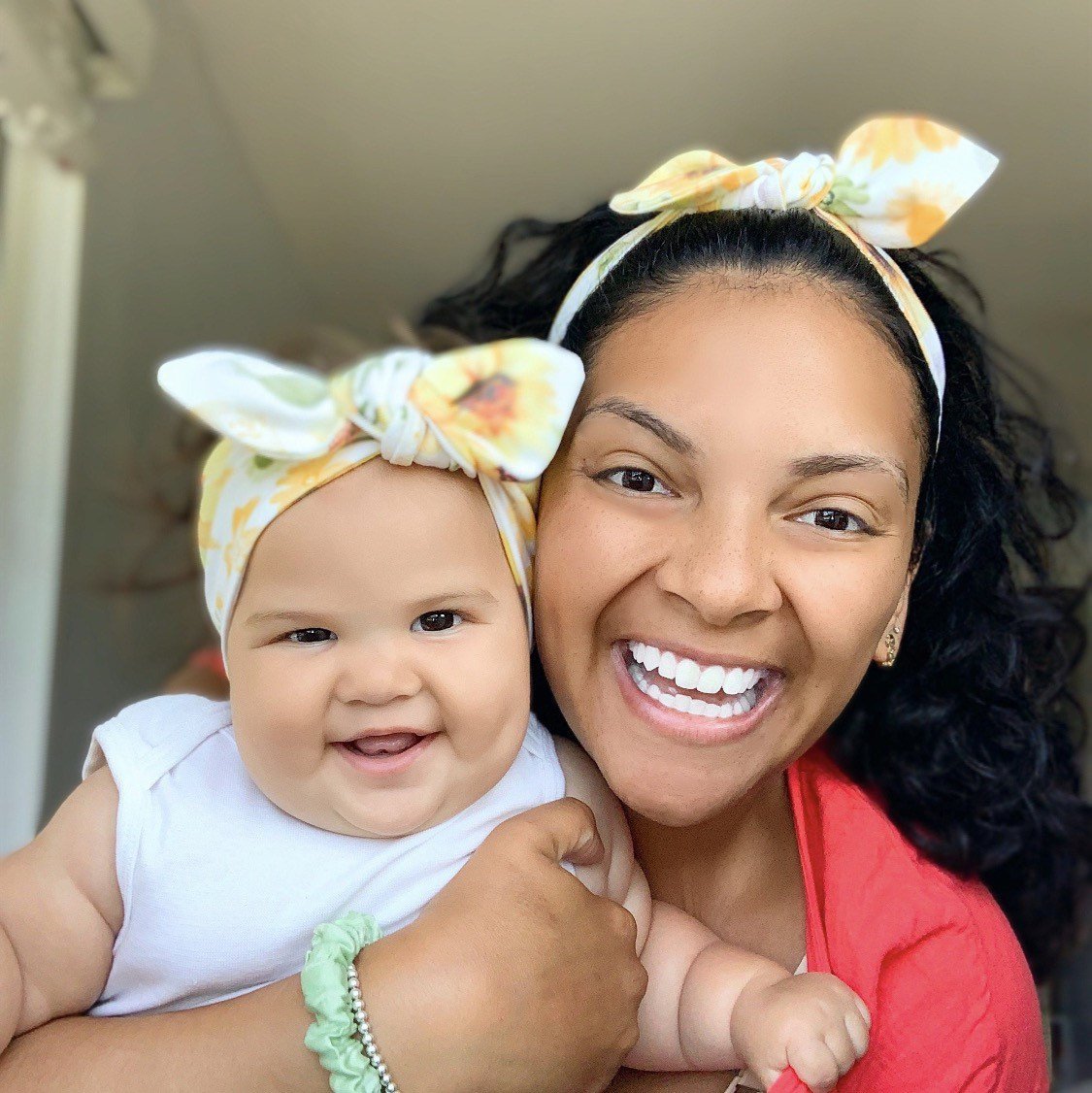 Sunflower Leggings and/or Headbands