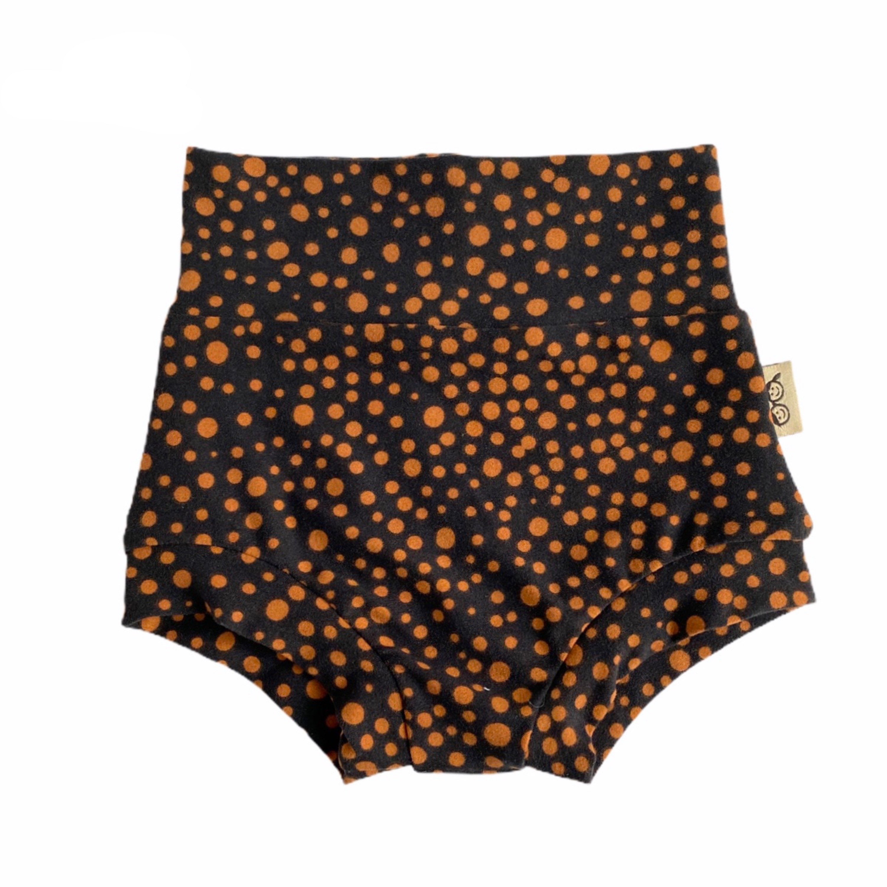 Black Abstract Micro Dot Bummies and/or Headbands
