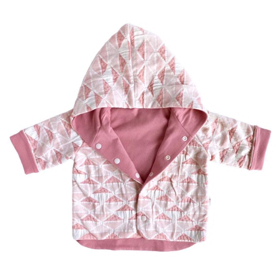 Ballet Pink Diamond Hooded Jacket