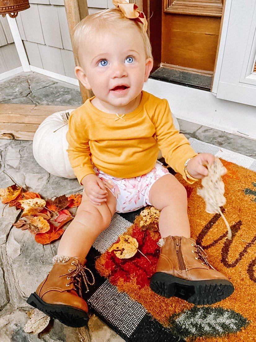 Fall Maple Leaves Bummies and/or Headbands