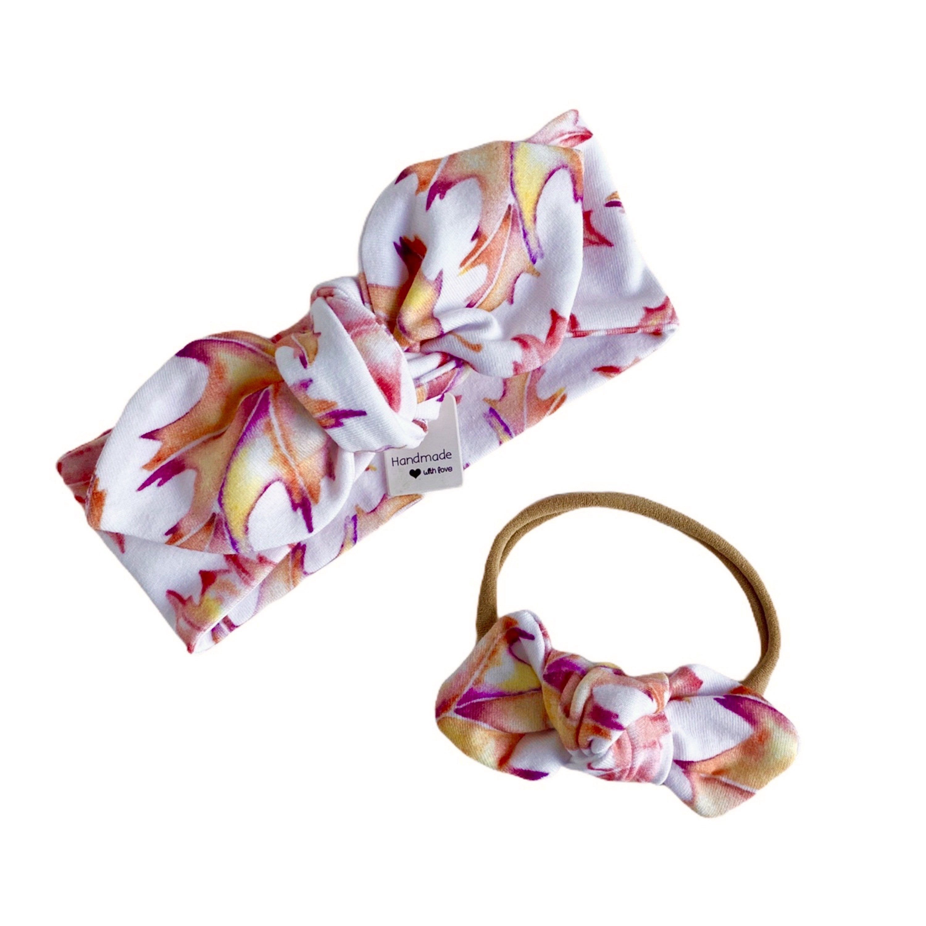 Fall Maple Leaves Bummies and/or Headbands