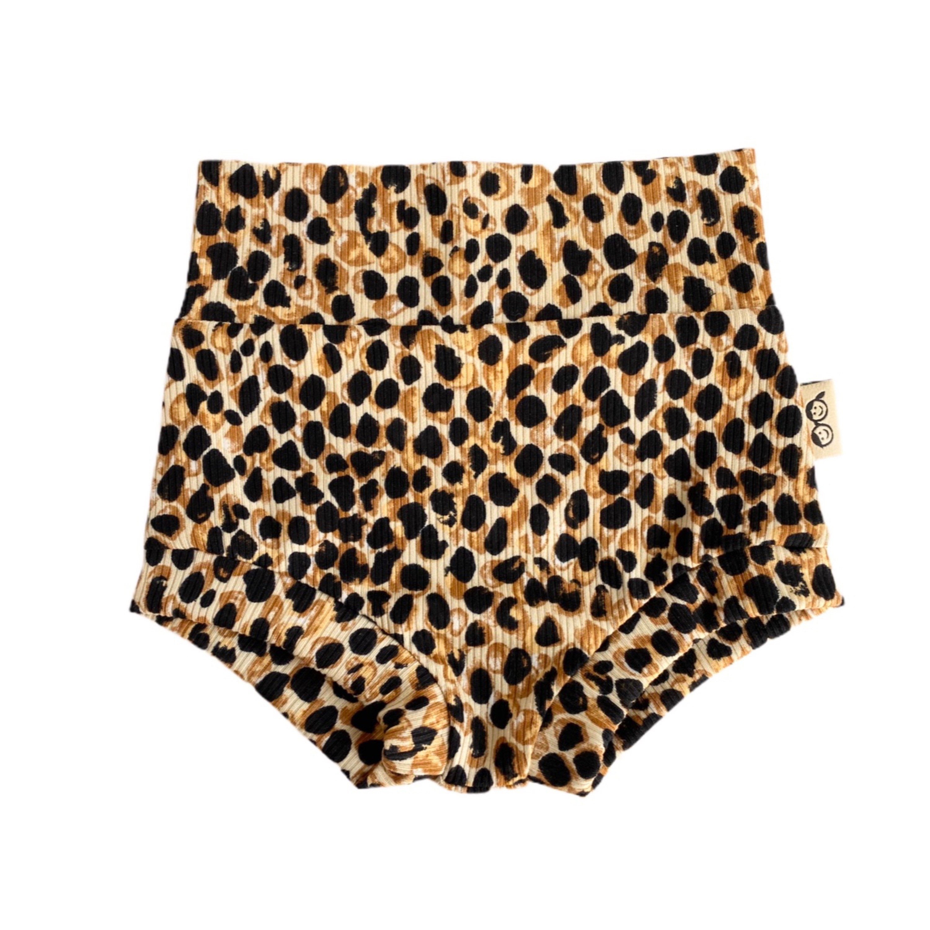 Brown/Tan Spot Rib Bummies and/or Headbands