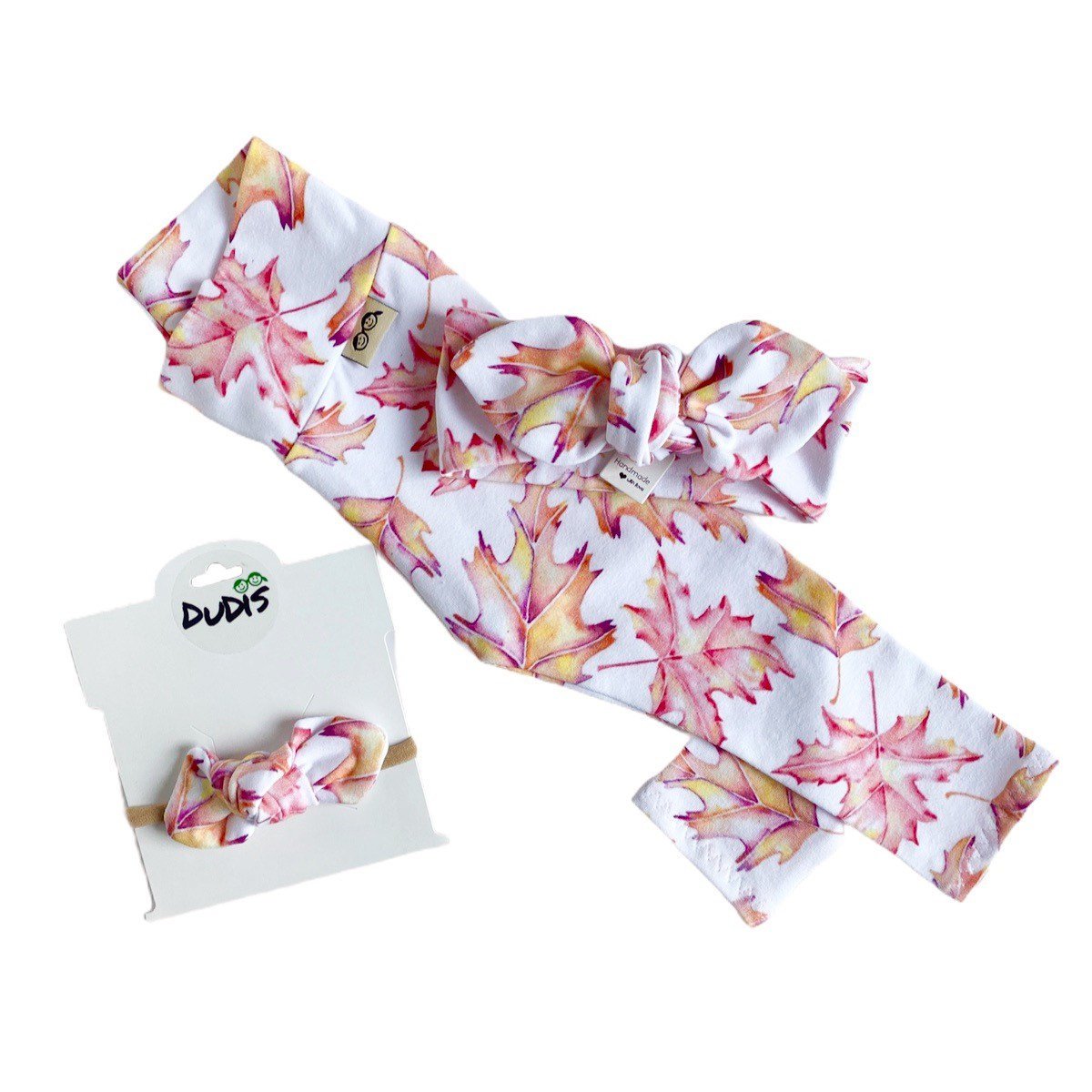 Fall Maple Leafs Print Leggings and/or Headbands