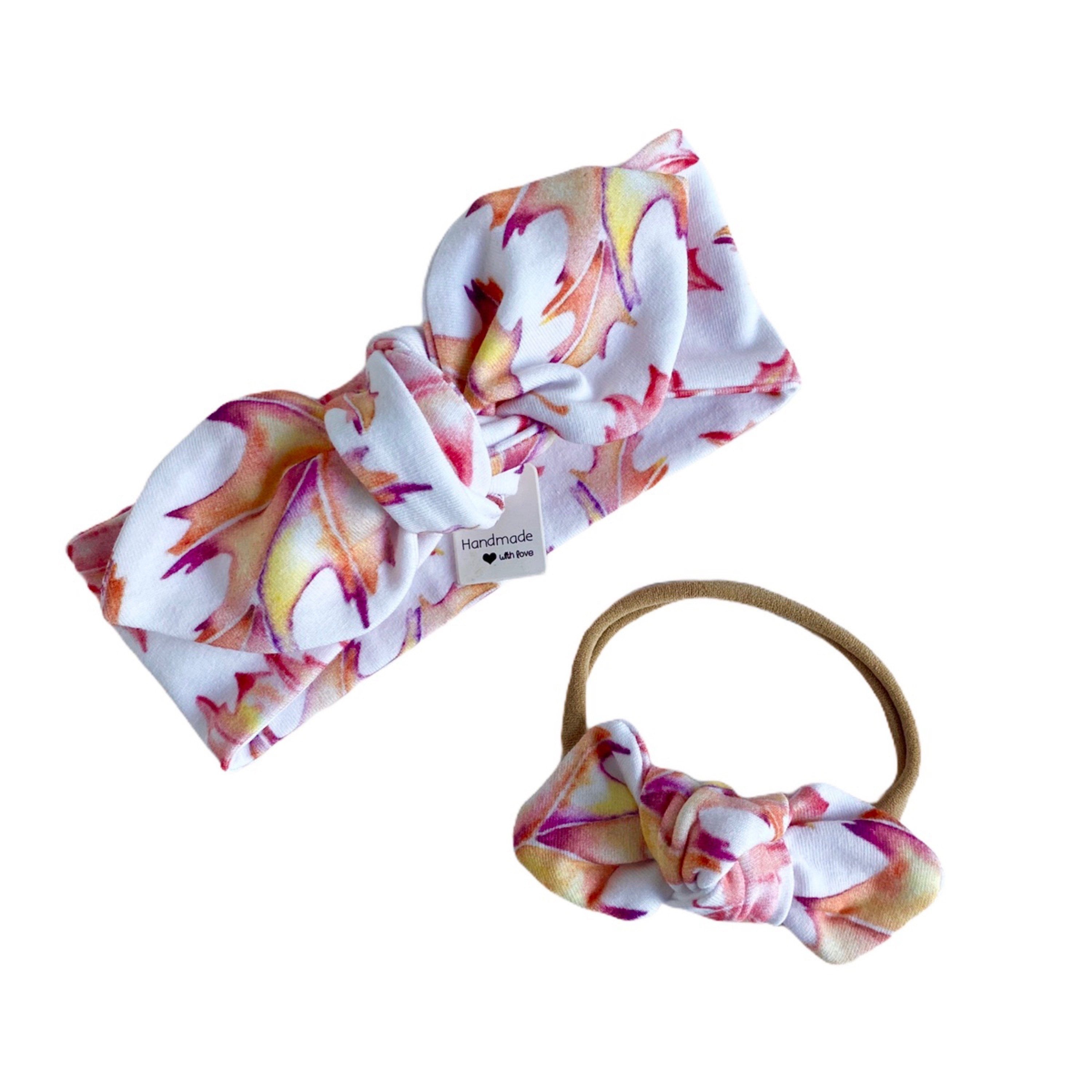 Fall Maple Leafs Print Leggings and/or Headbands