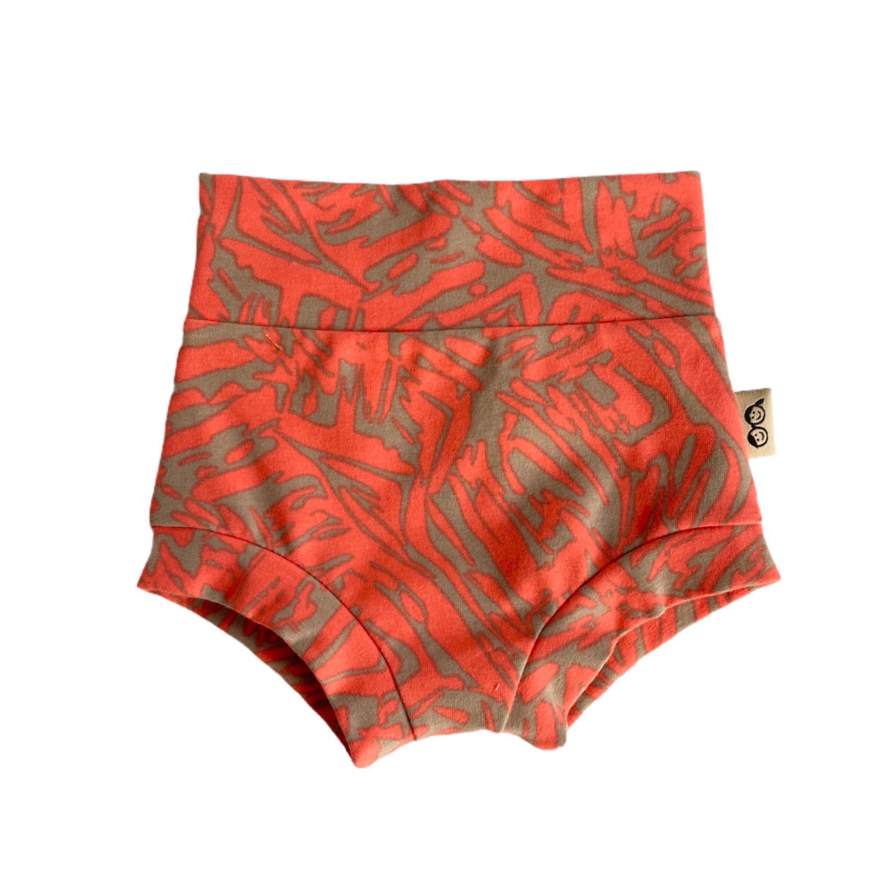 Coral Tan Zebra Bummies
