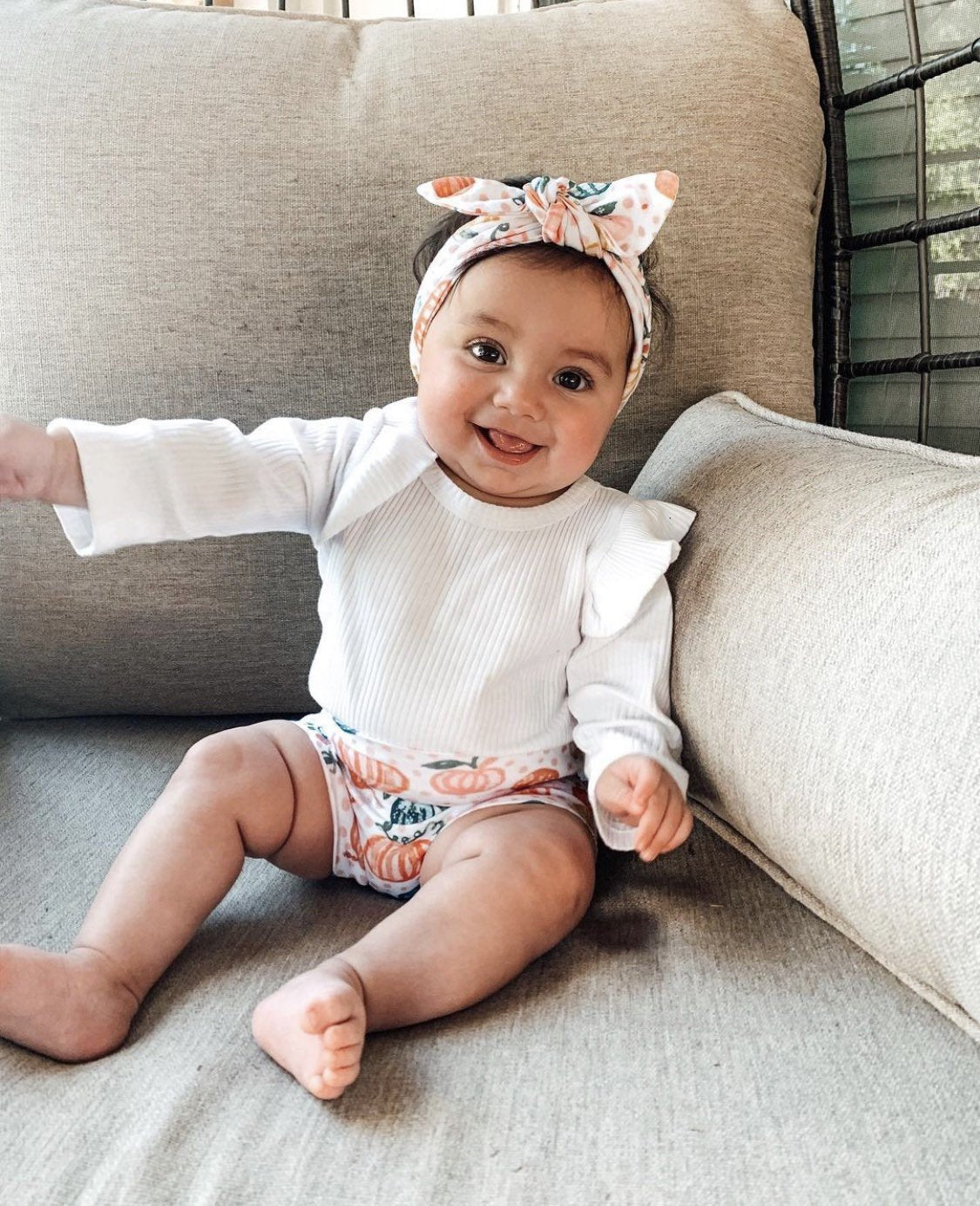 Polka Dot Pumpkins Bummies
