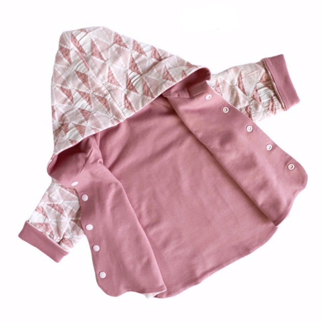 Ballet Pink Diamond Hooded Jacket