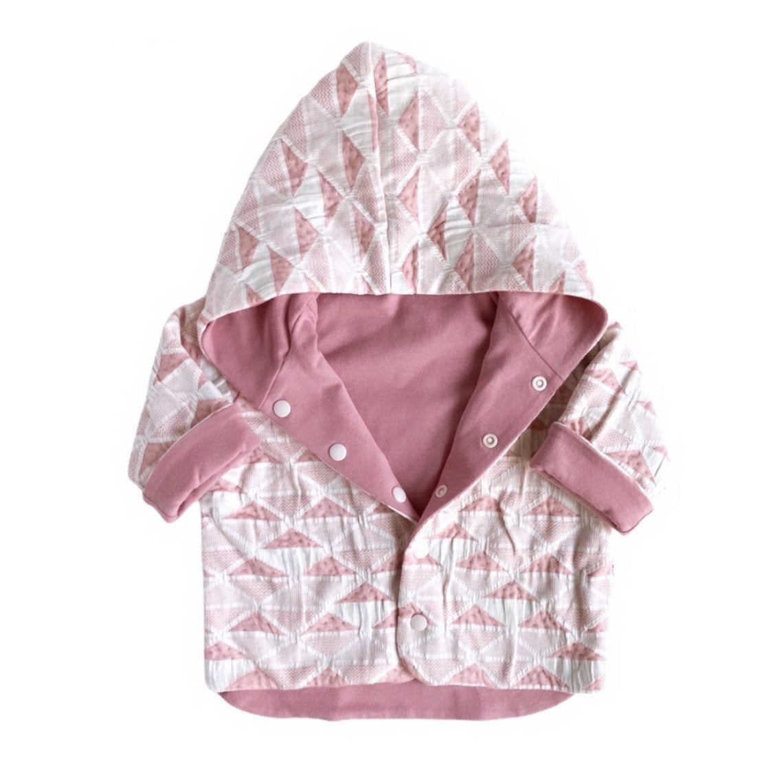 Ballet Pink Diamond Hooded Jacket