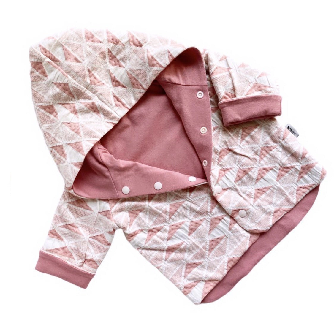 Ballet Pink Diamond Hooded Jacket