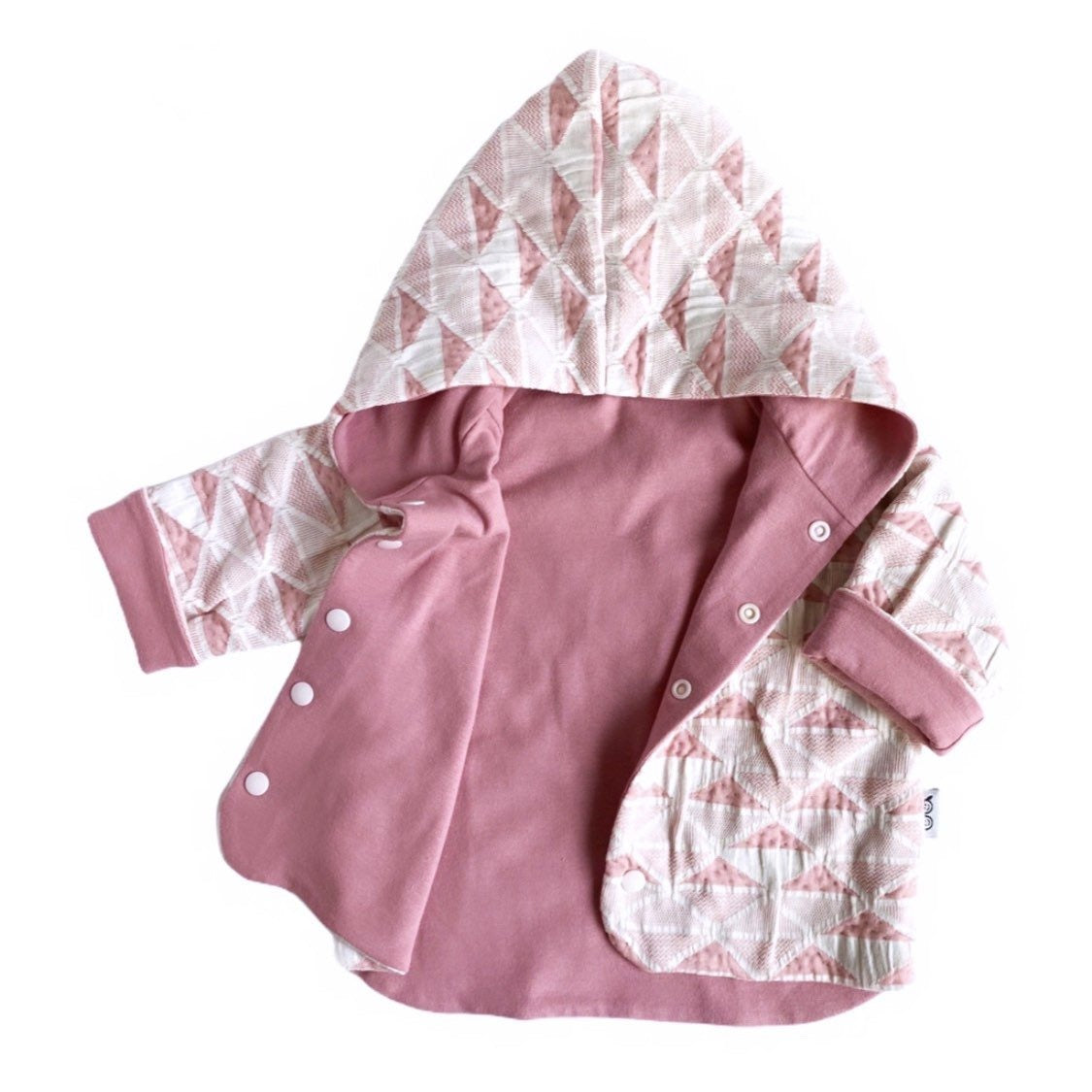 Ballet Pink Diamond Hooded Jacket