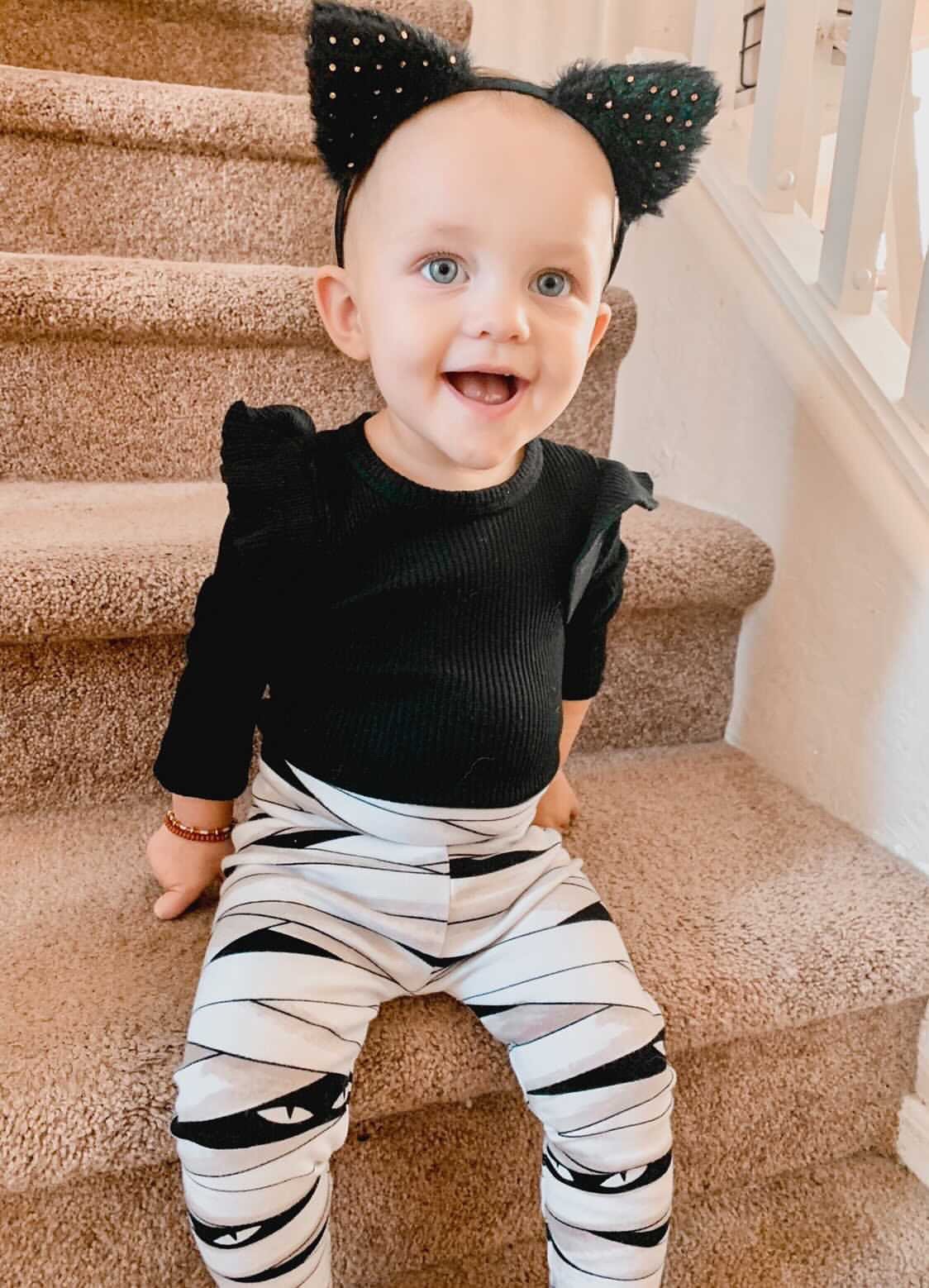 White Mummy Leggings